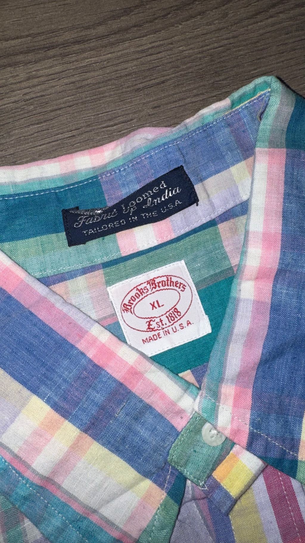 CAMISA BROOKS BROTHERS