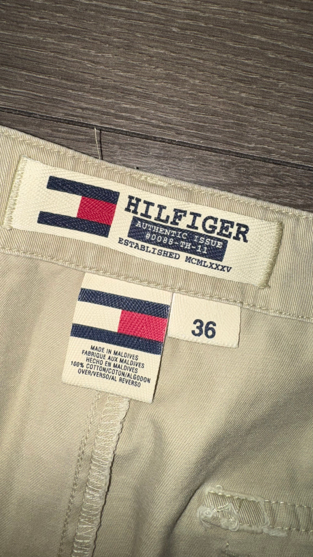 BERMUDA TOMMY HILFIGER