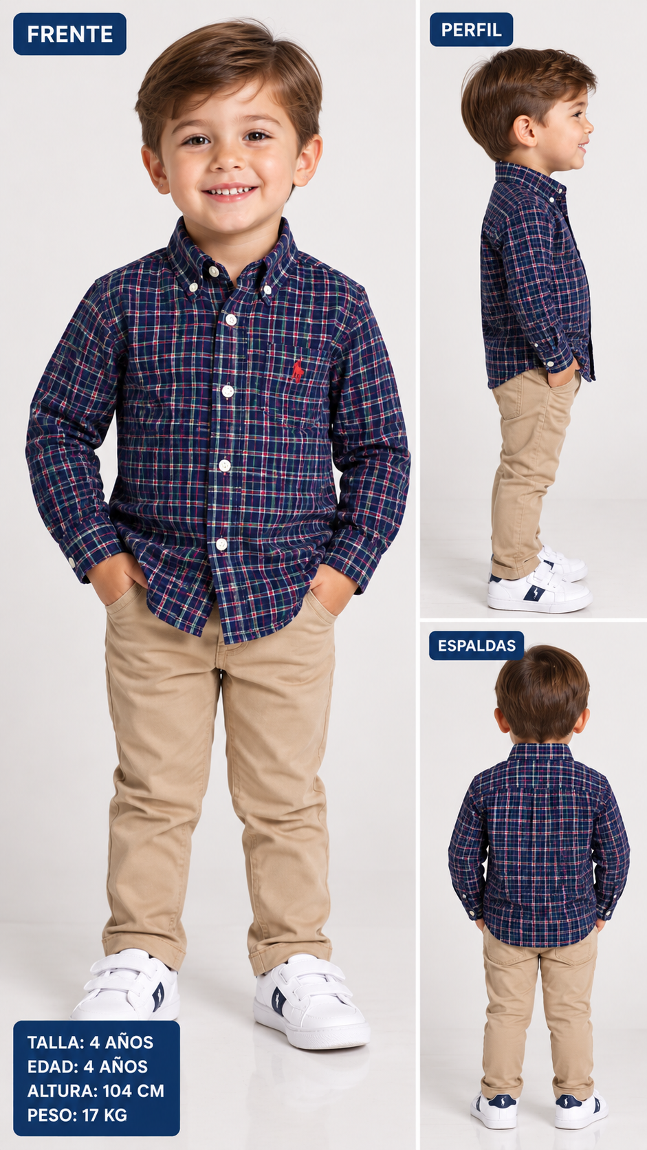 CAMISA NIÑO RALPH LAUREN