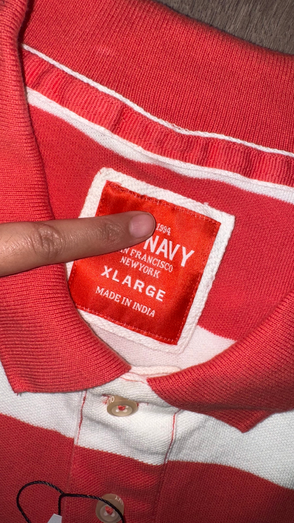 XL PLAYERA OLD NAVI