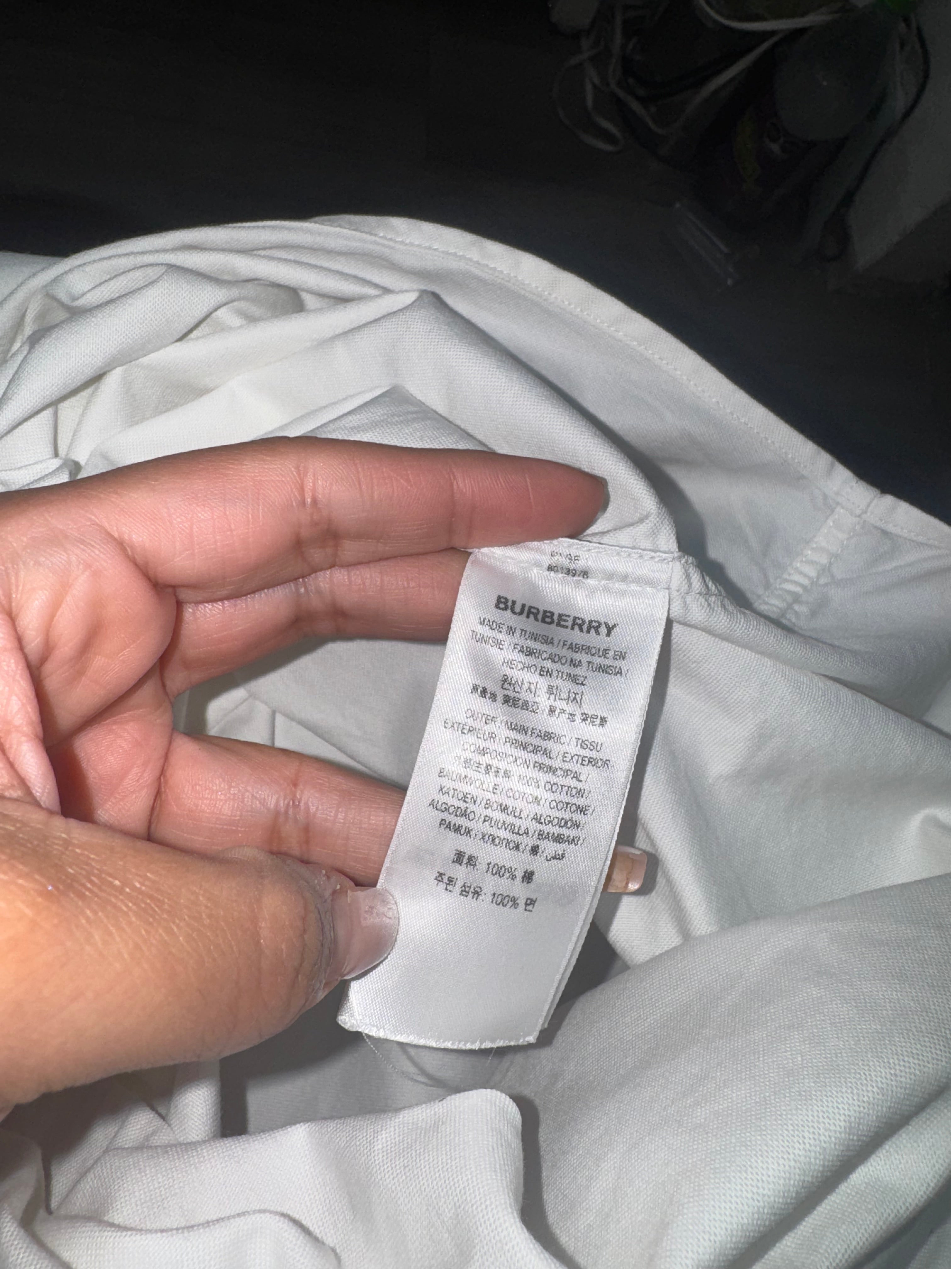 CAMISA BURBERRY
