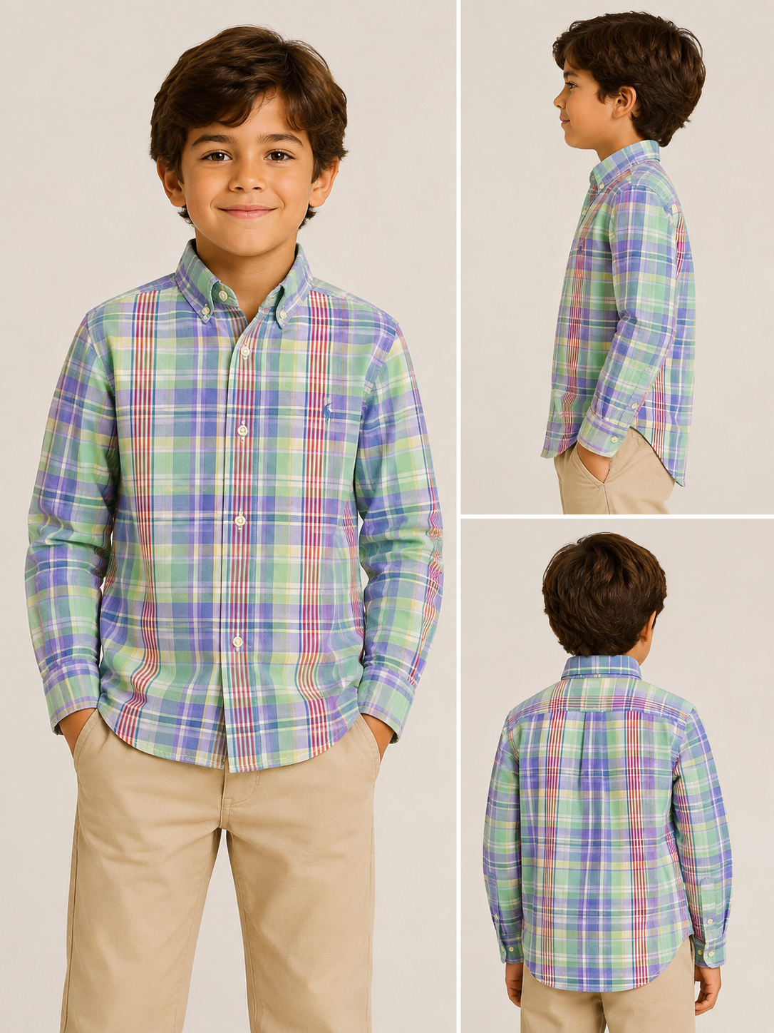 CAMISA NIÑO RALPH LAUREN