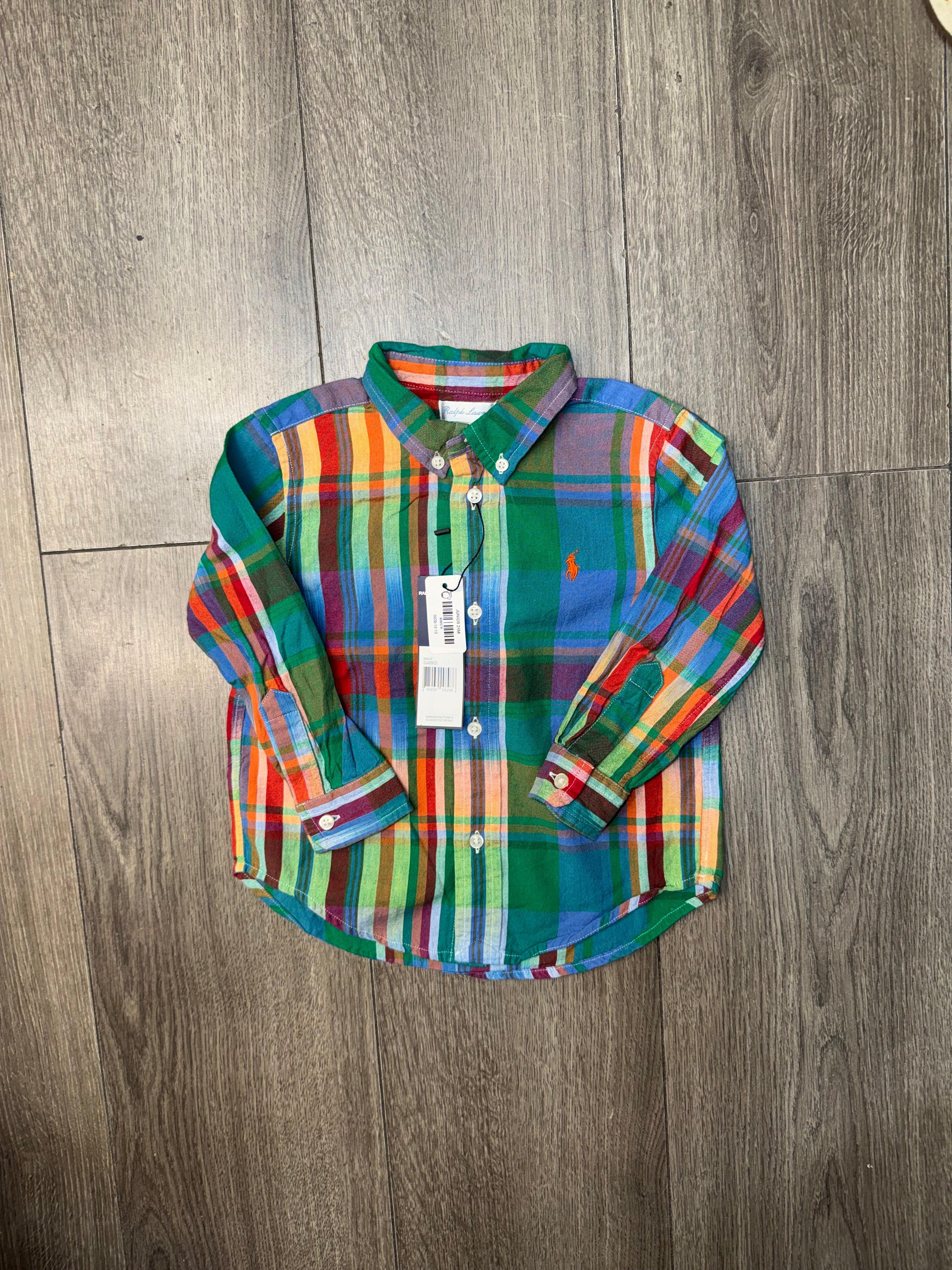 CAMISA NIÑO RALPH LAUREN