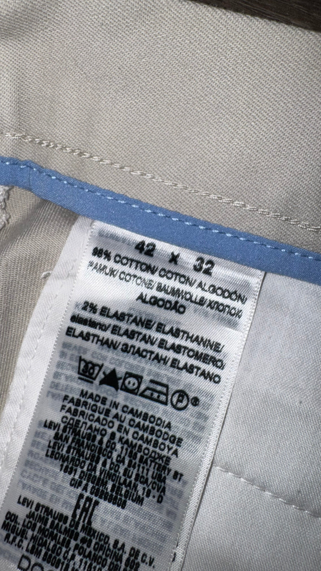 PANTALÓN DOCKERS