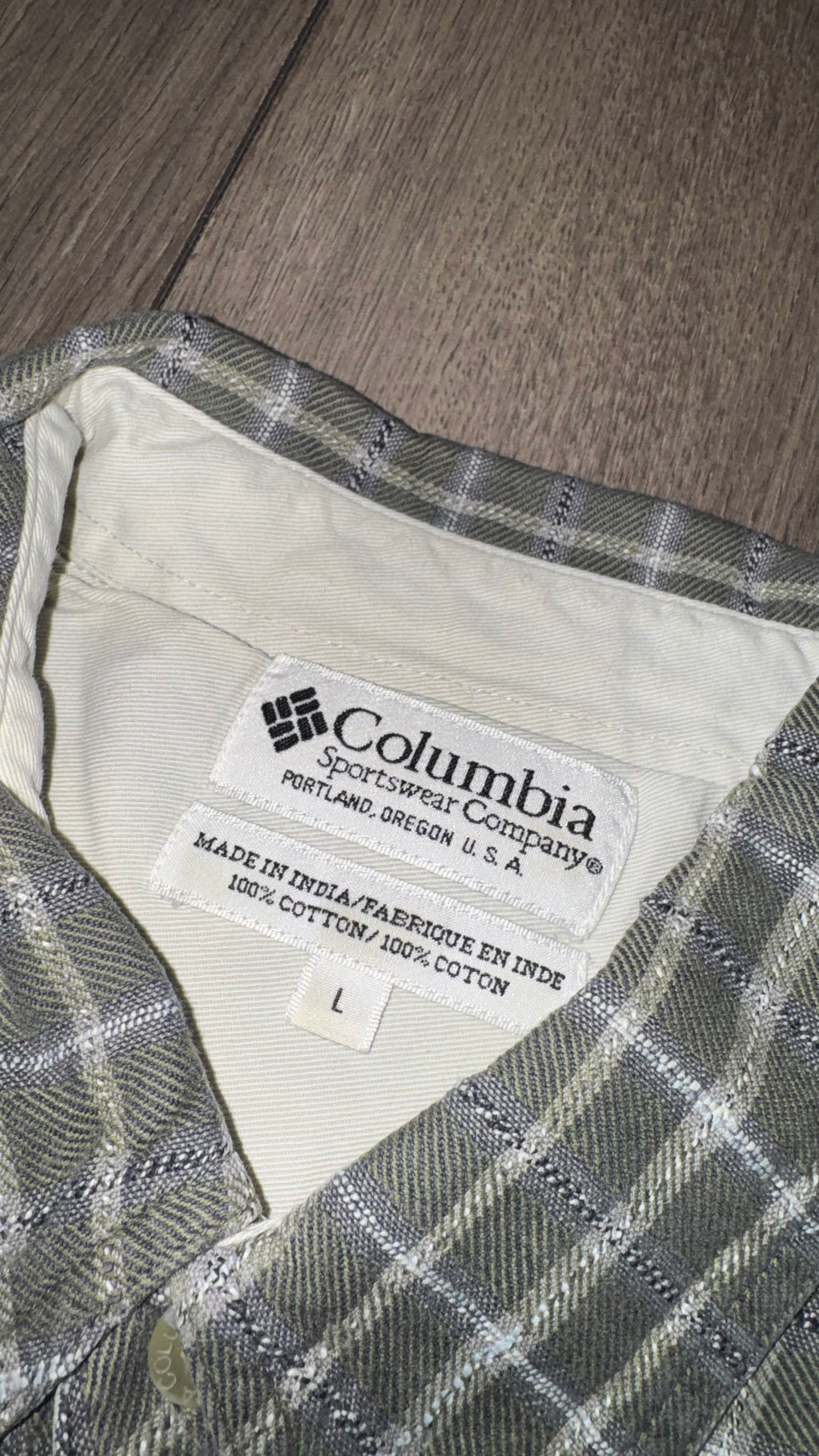 CAMISA COLUMBIA