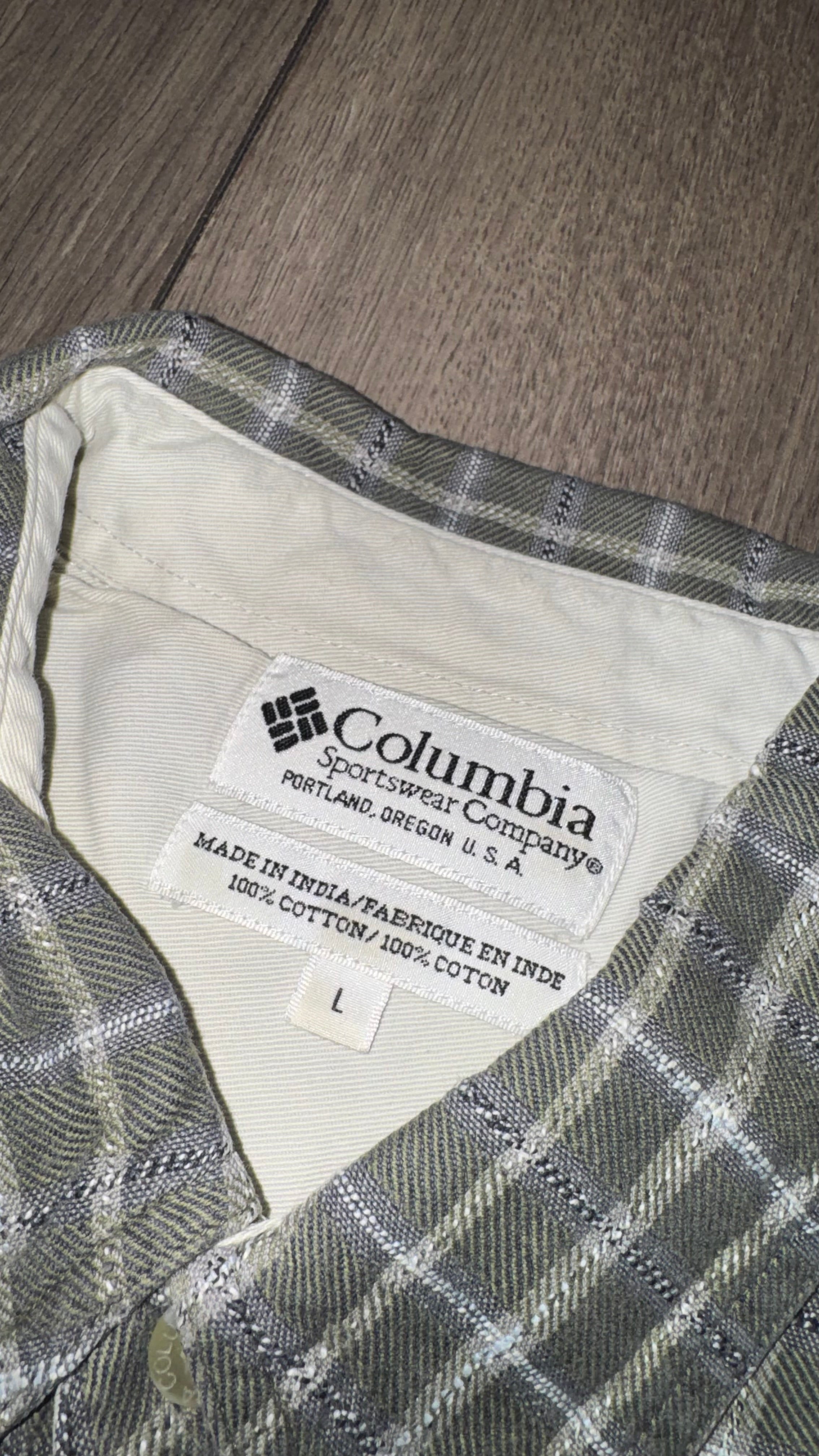 CAMISA COLUMBIA