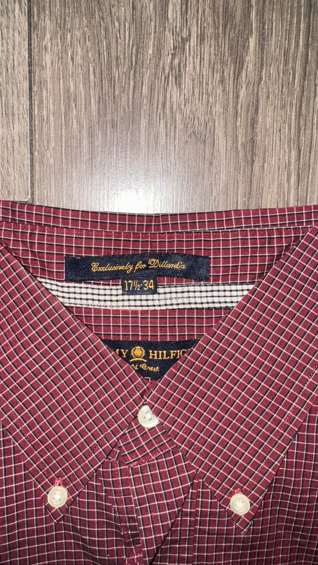 CAMISA TOMMY HILFIGER