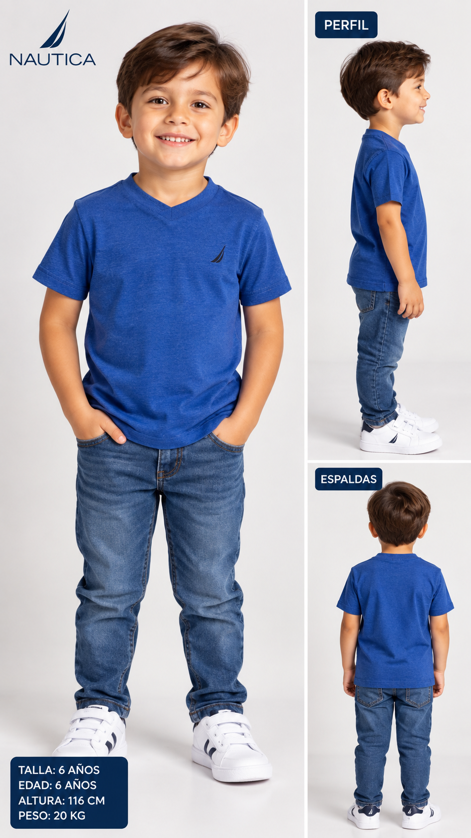 PLAYERA NIÑO NÁUTICA