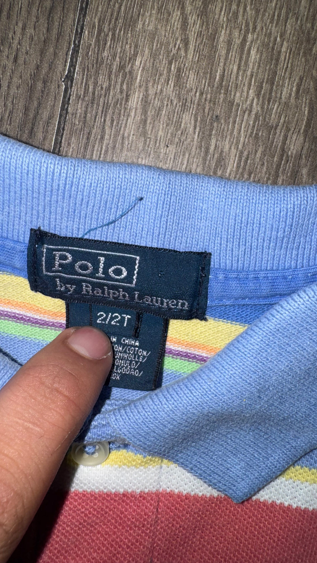 PLAYERA NIÑO RALPH LAUREN