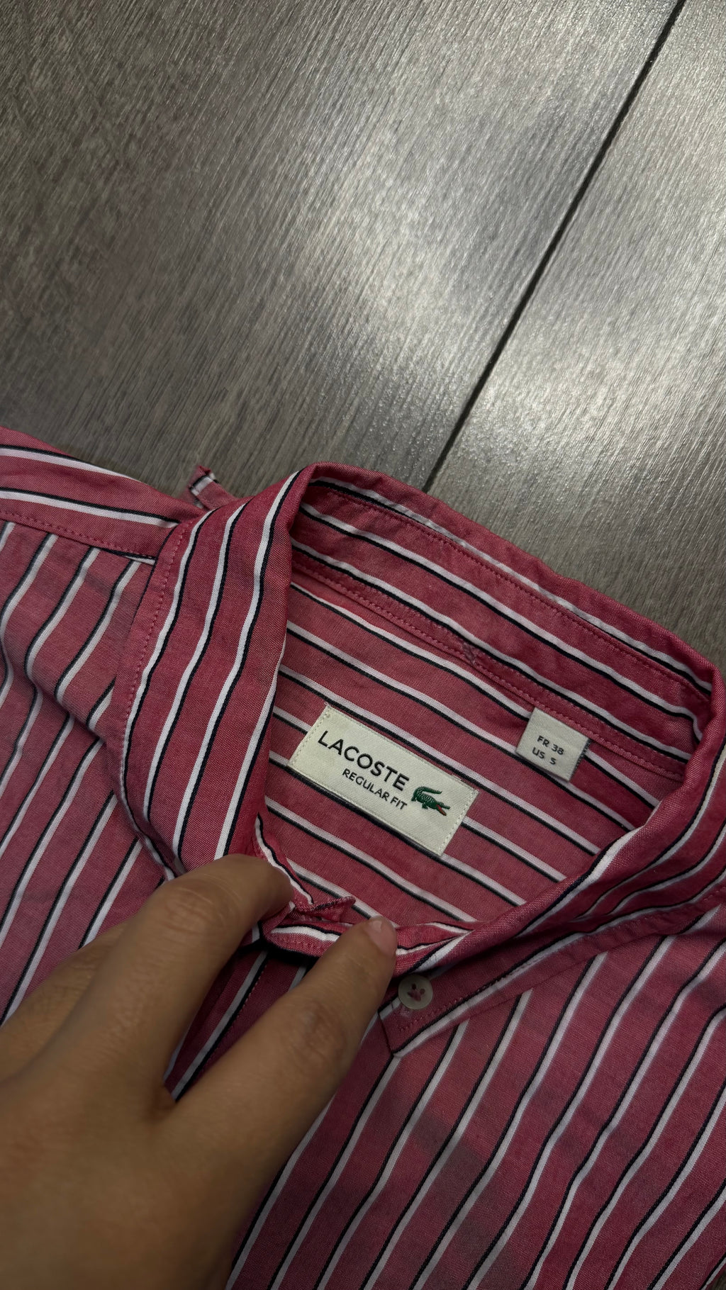 CAMISA LACOSTE