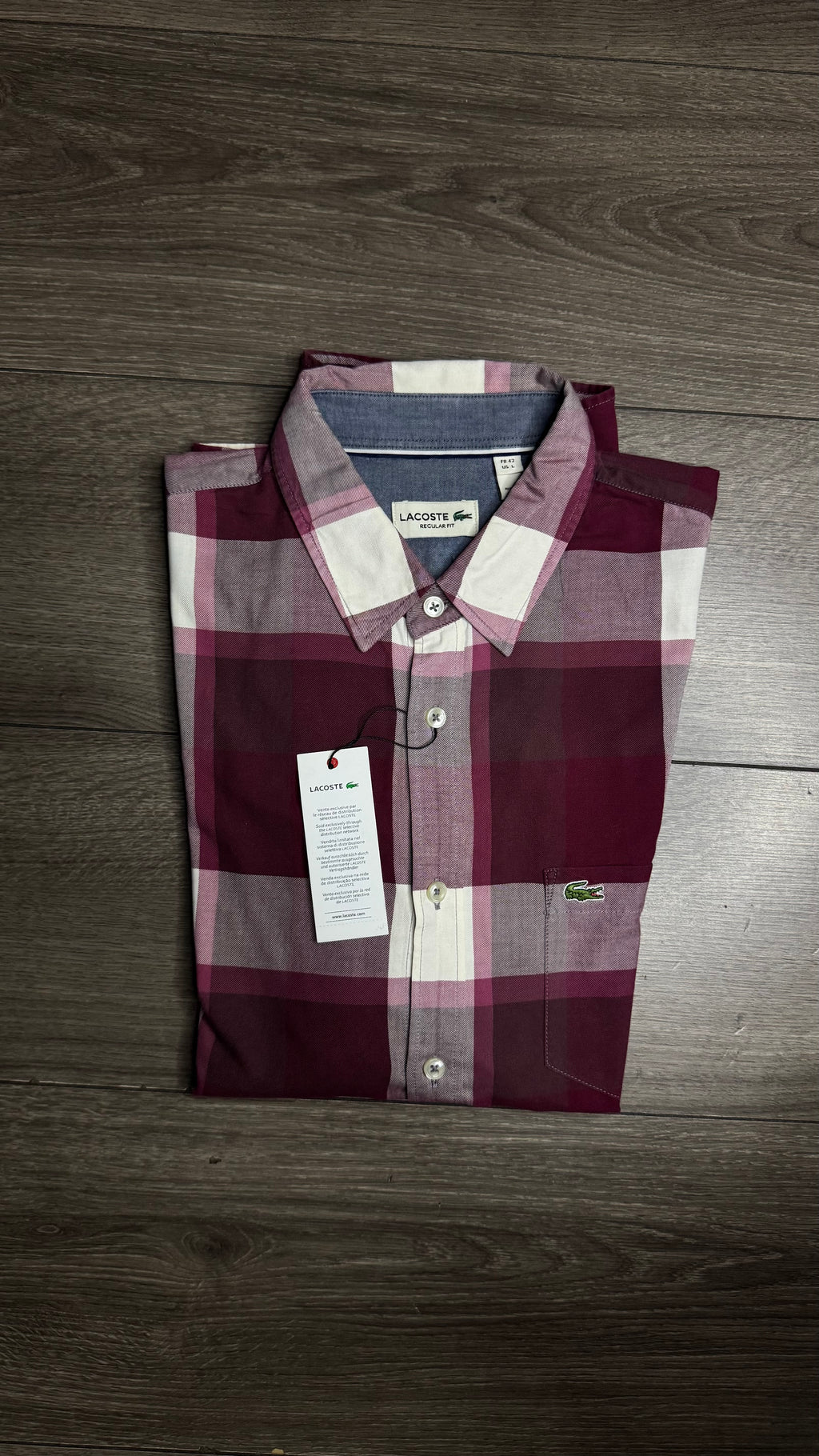 CAMISA LACOSTE