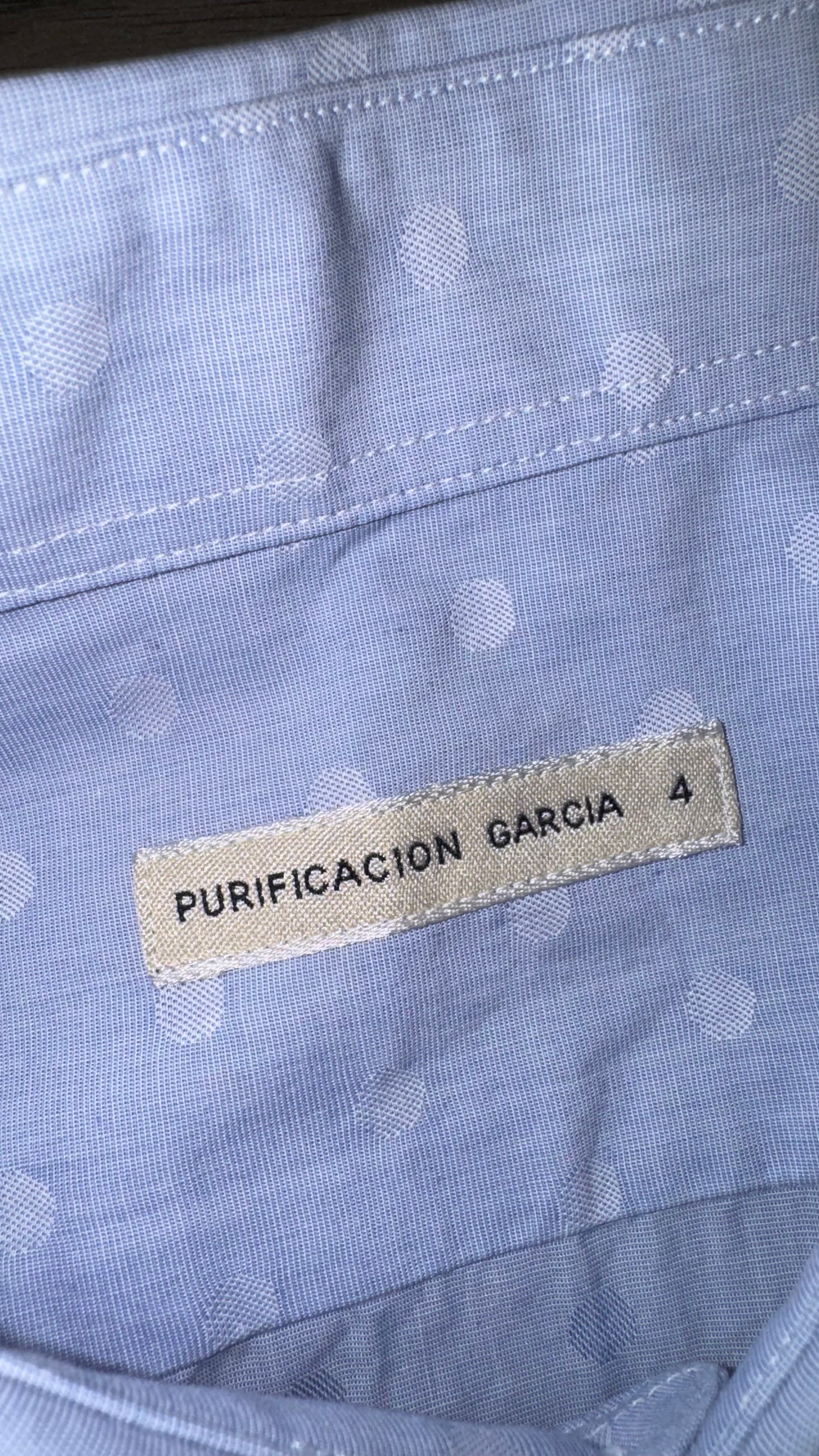 CAMISA PURIFICACIÓN GARCÍA