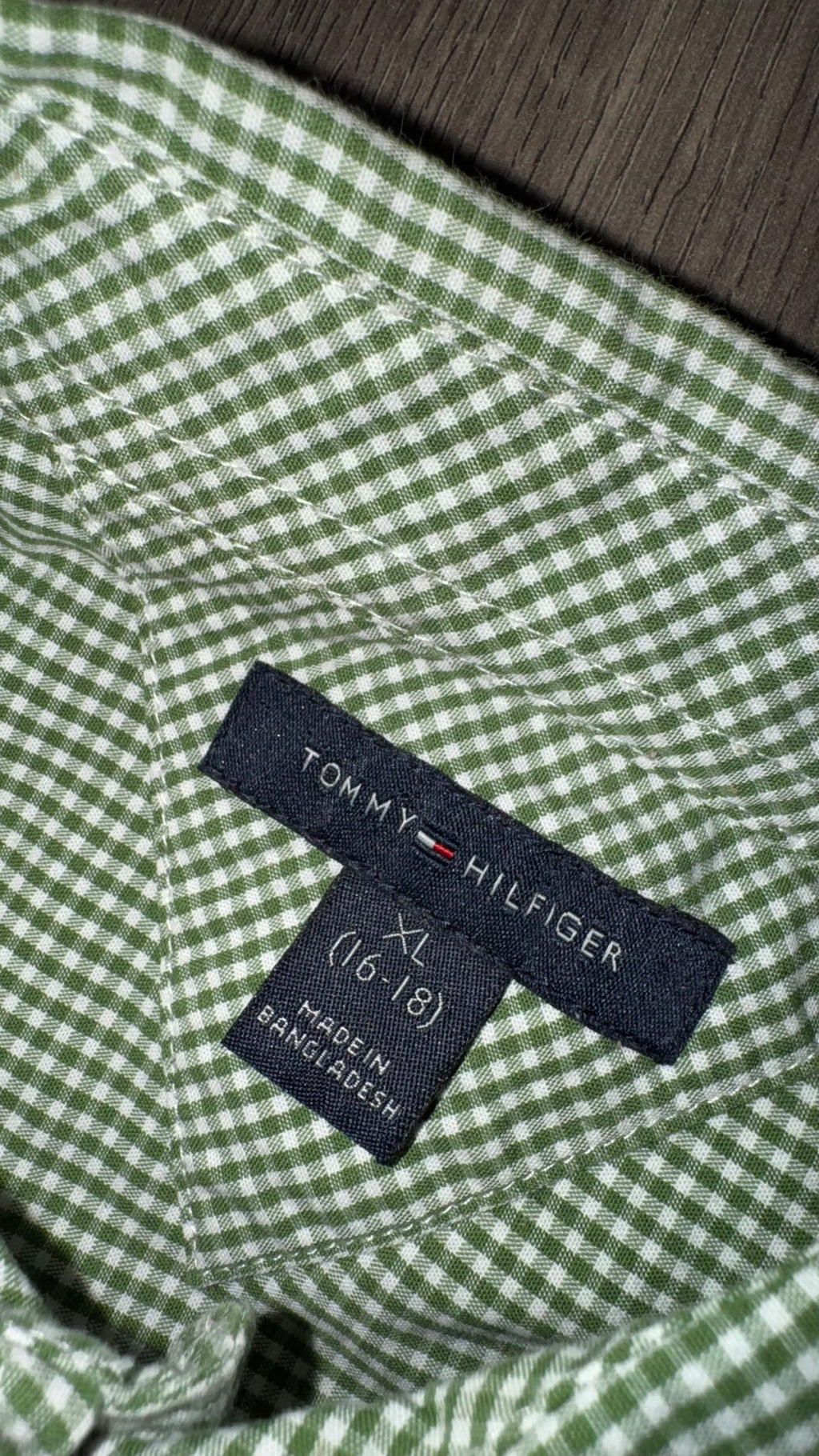 CAMISA NIÑO TOMMY HILFIGER