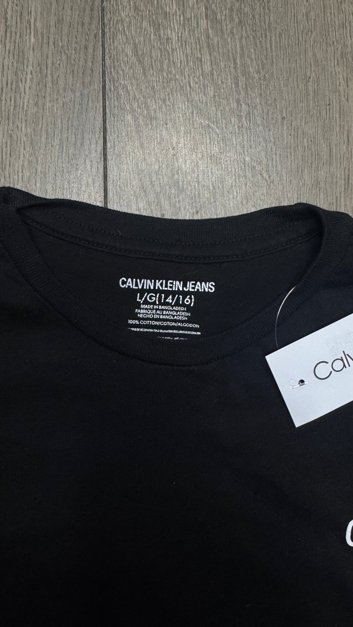 PLAYERA NIÑO CALVIN KLEIN