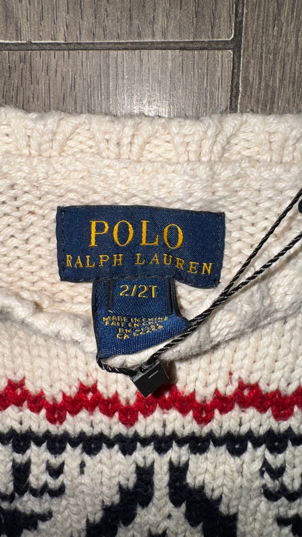 SUETER NIÑO RALPH LAUREN