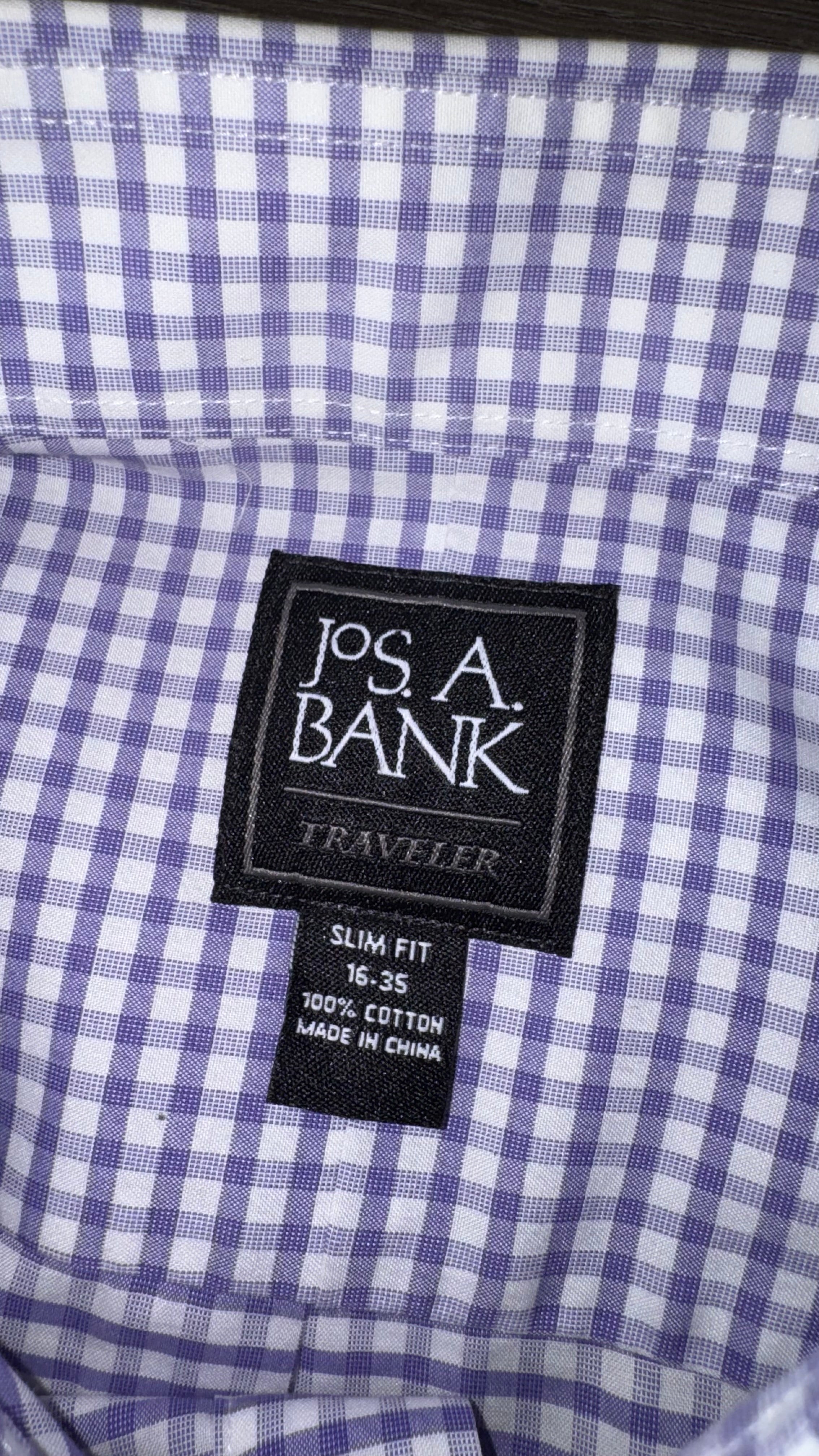 CAMISA JOS.A.BANK
