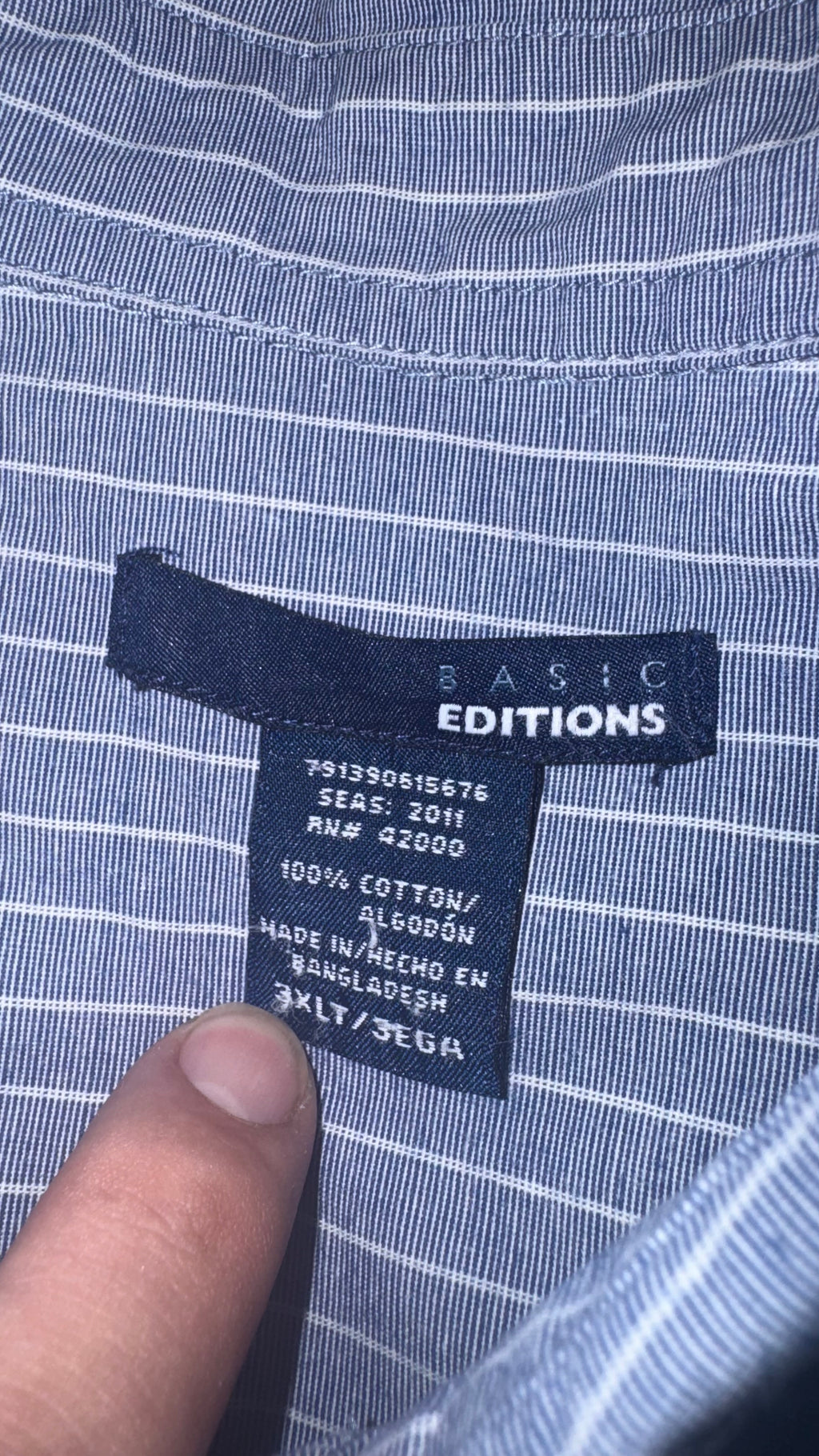 CAMISA BASIC EDITIONS