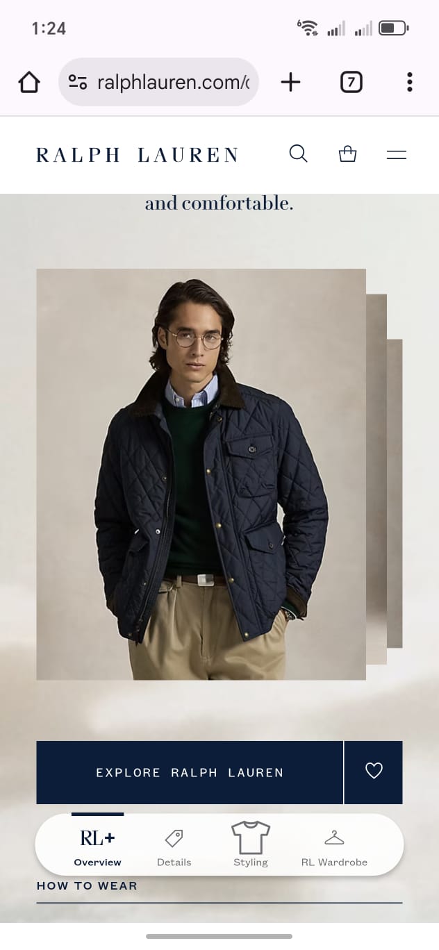 CHAMARRA RALPH LAUREN