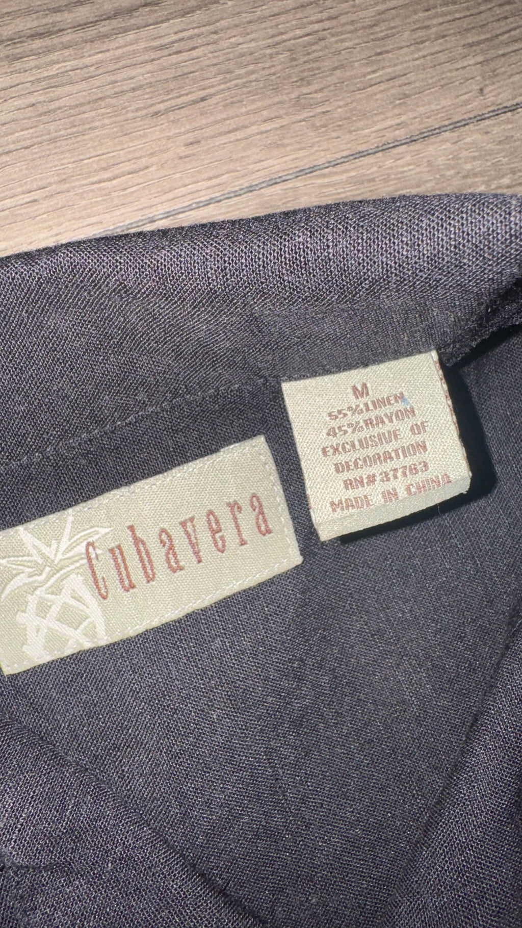 CAMISA CUBAVERA