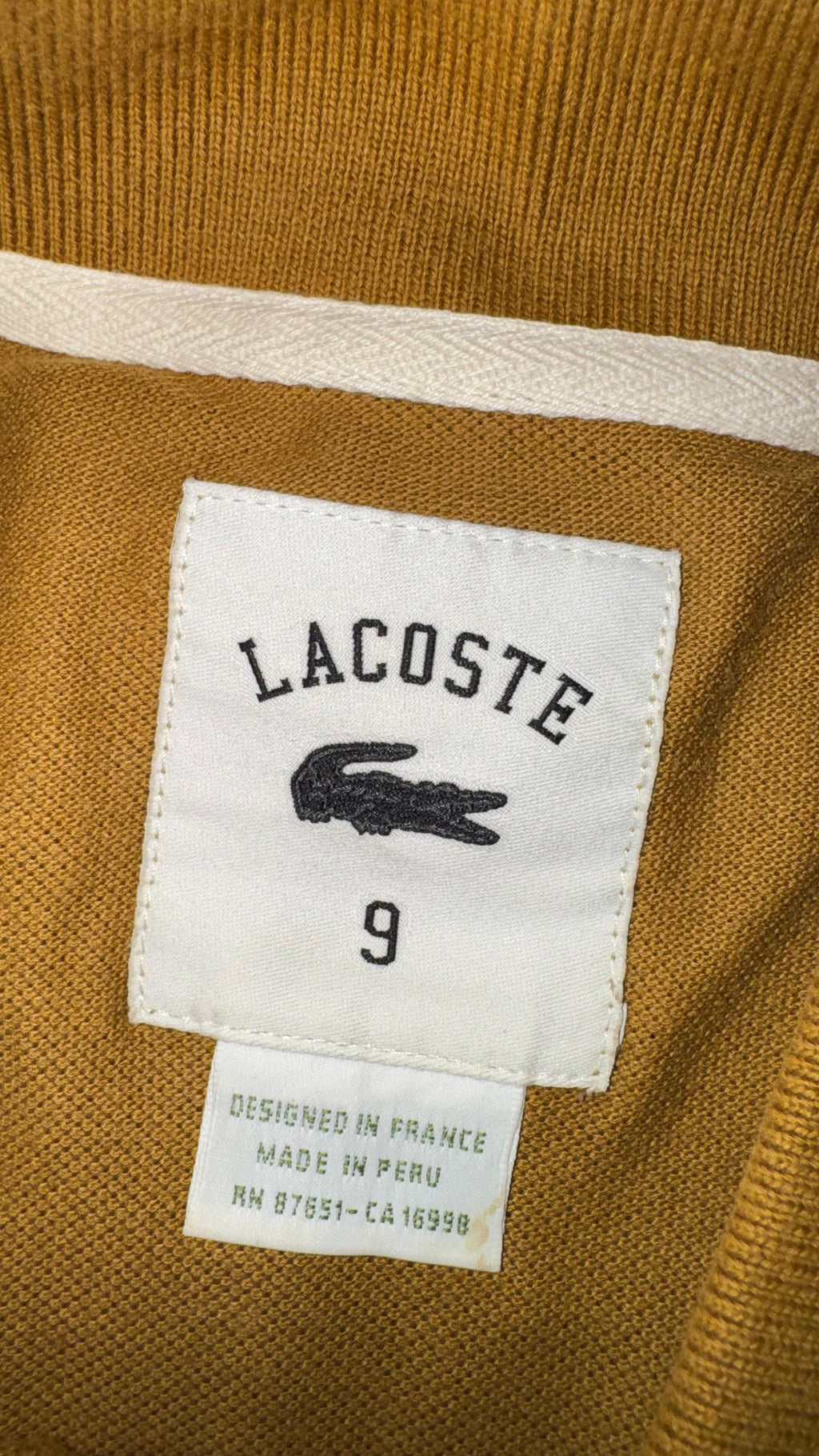 PLAYERA LACOSTE