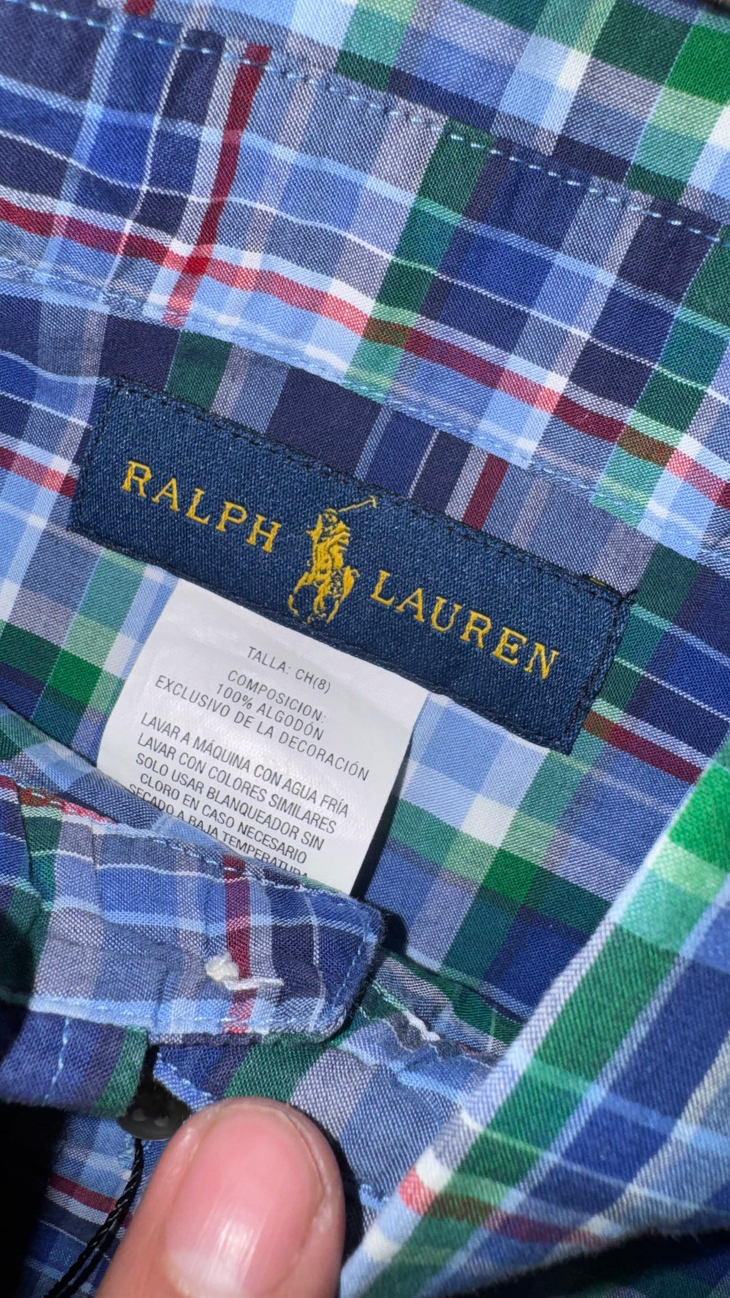 CAMISA NIÑO RALPH LAUREN