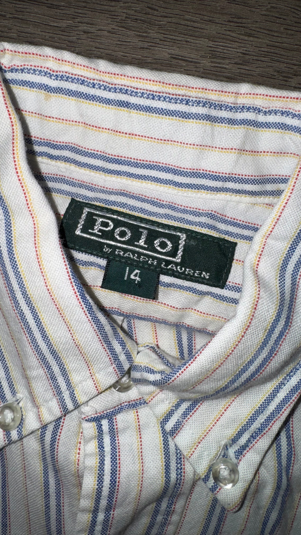 CAMISA NIÑO RALPH LAUREN