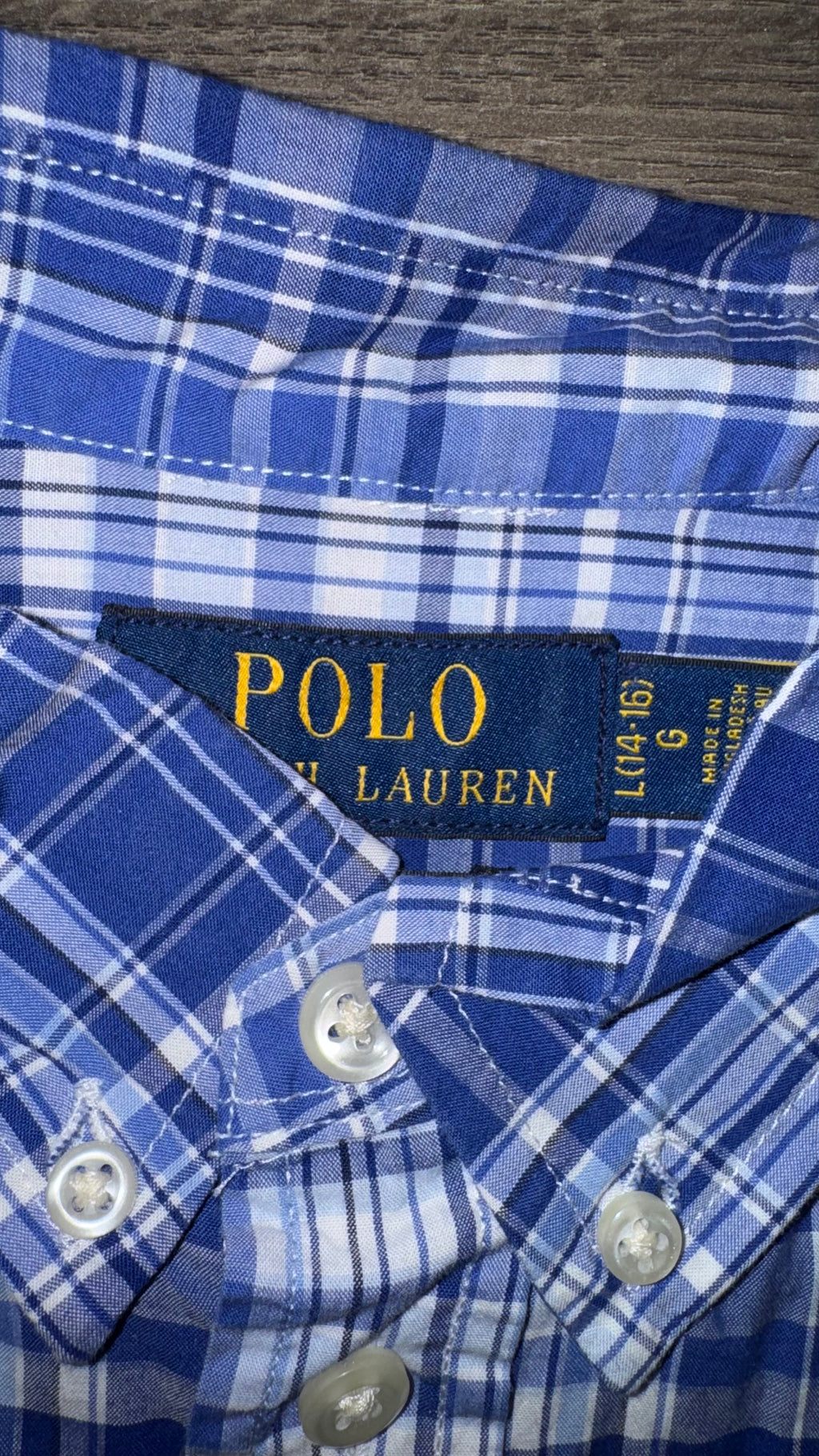 CAMISAS NIÑO RALPH LAUREN
