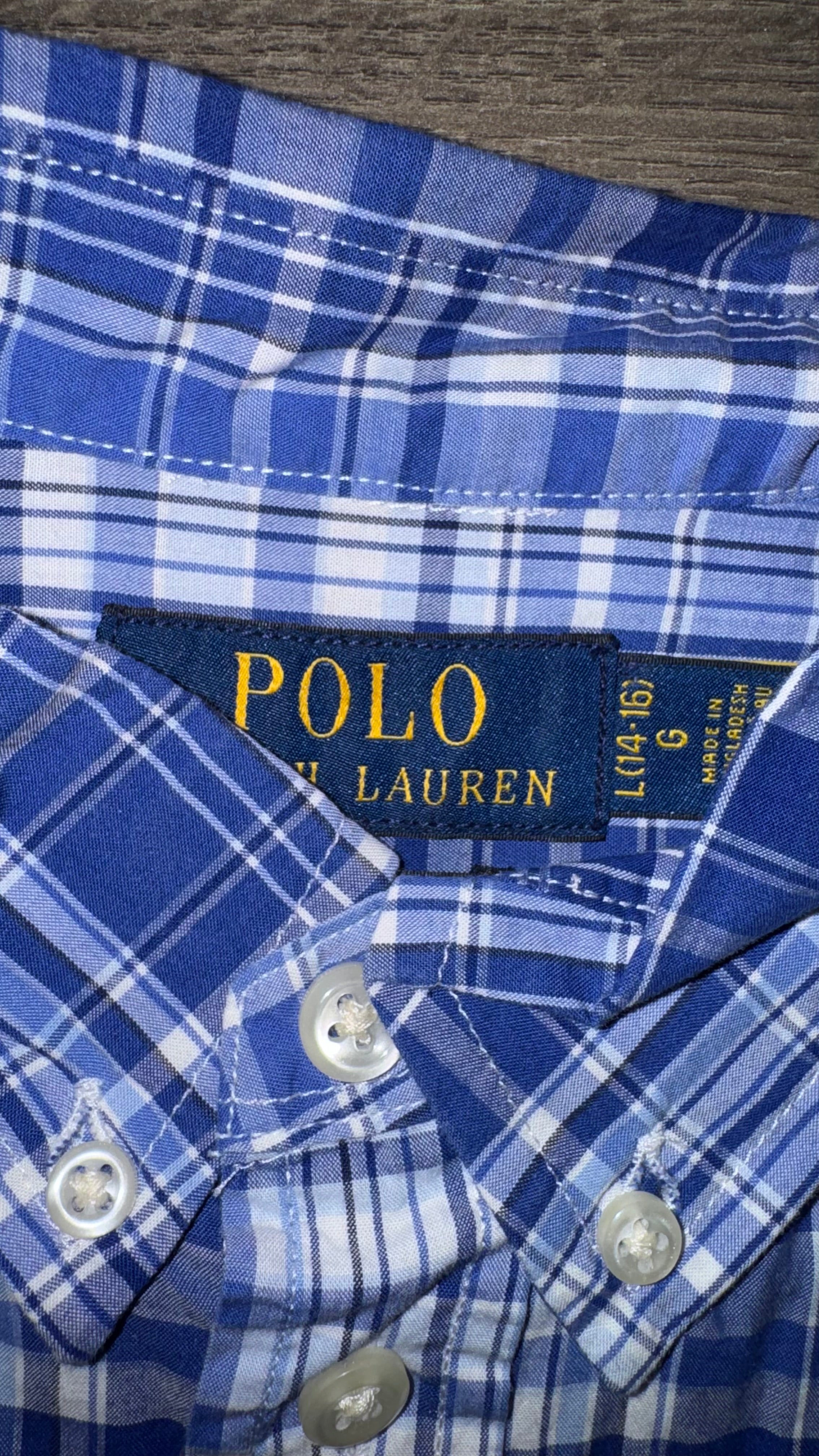 CAMISAS NIÑO RALPH LAUREN