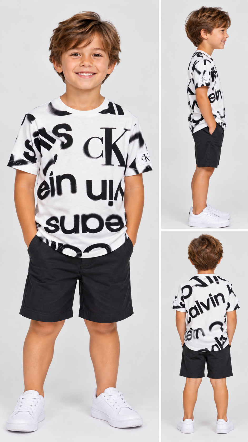 PLAYERA NIÑO CALVIN KLEIN