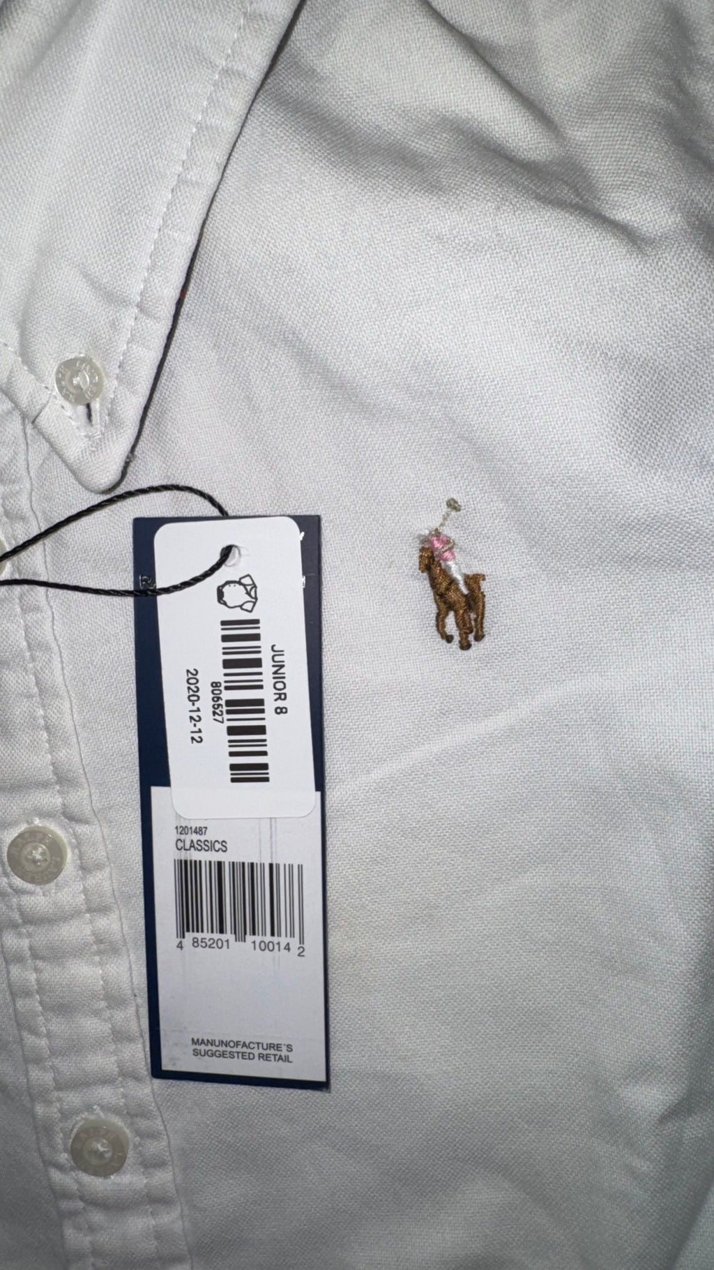 CAMISA NIÑO RALPH LAUREN