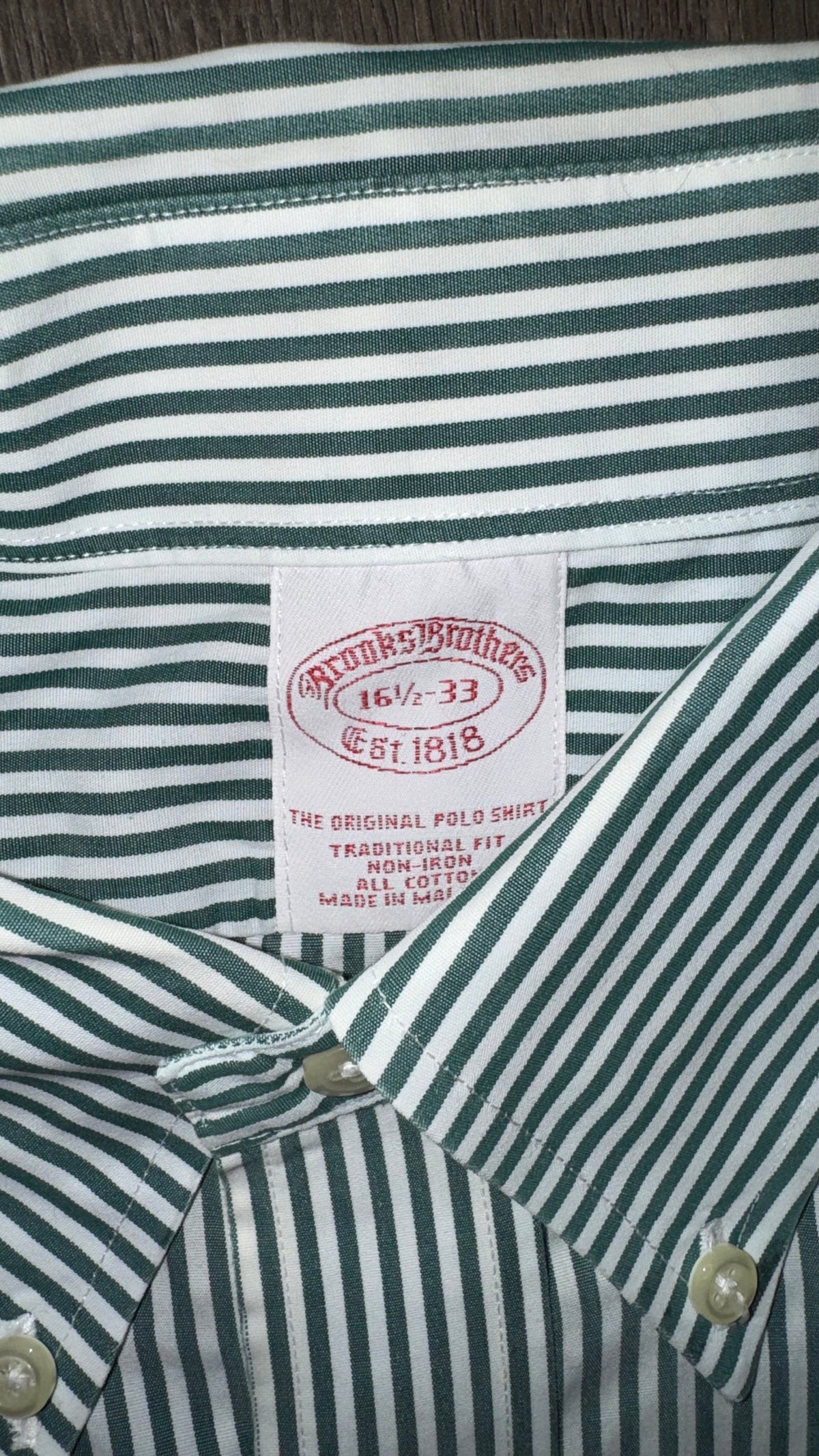 CAMISA BROOKS BROTHERS