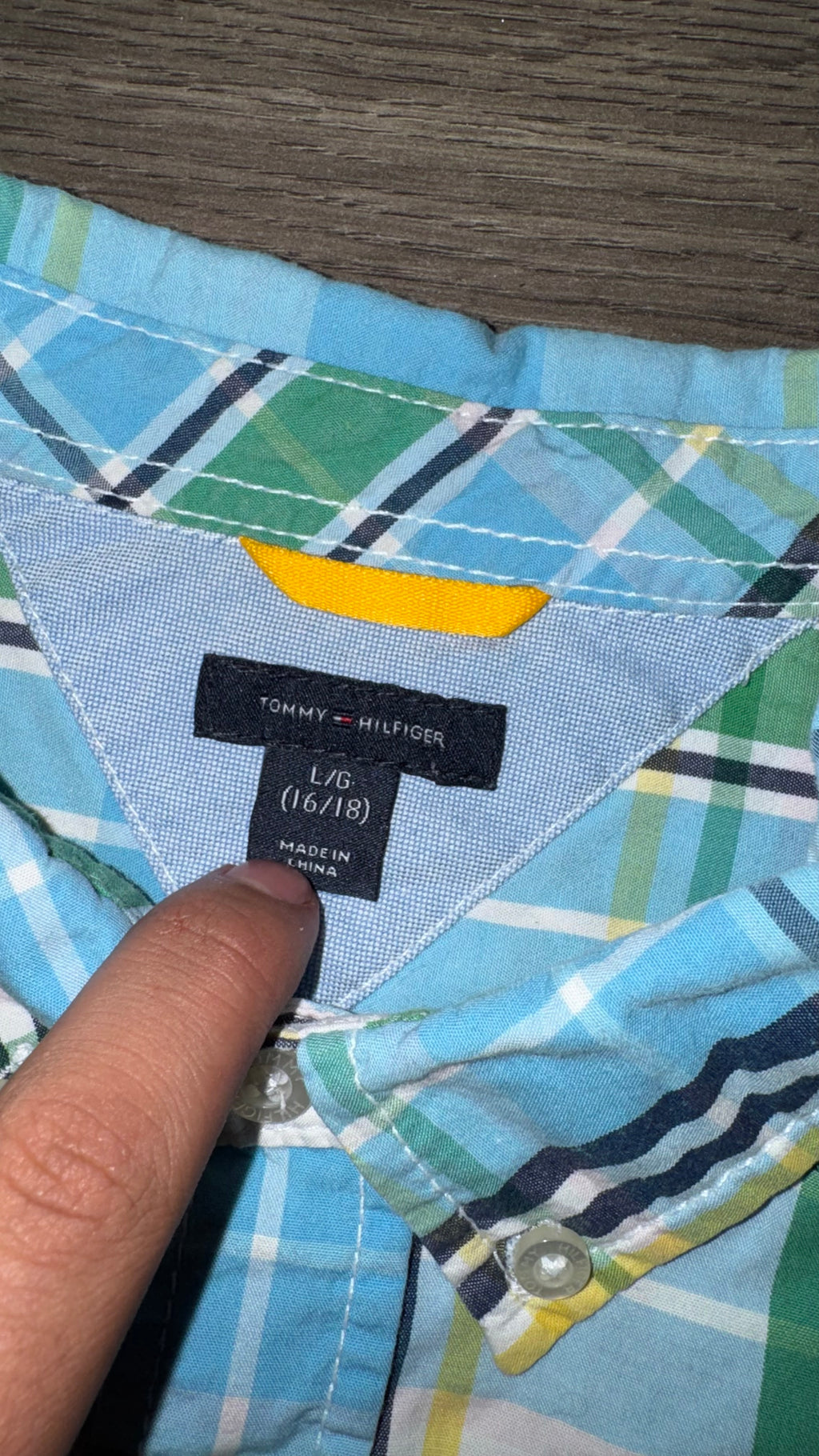 CAMISA TOMMY HILFIGER