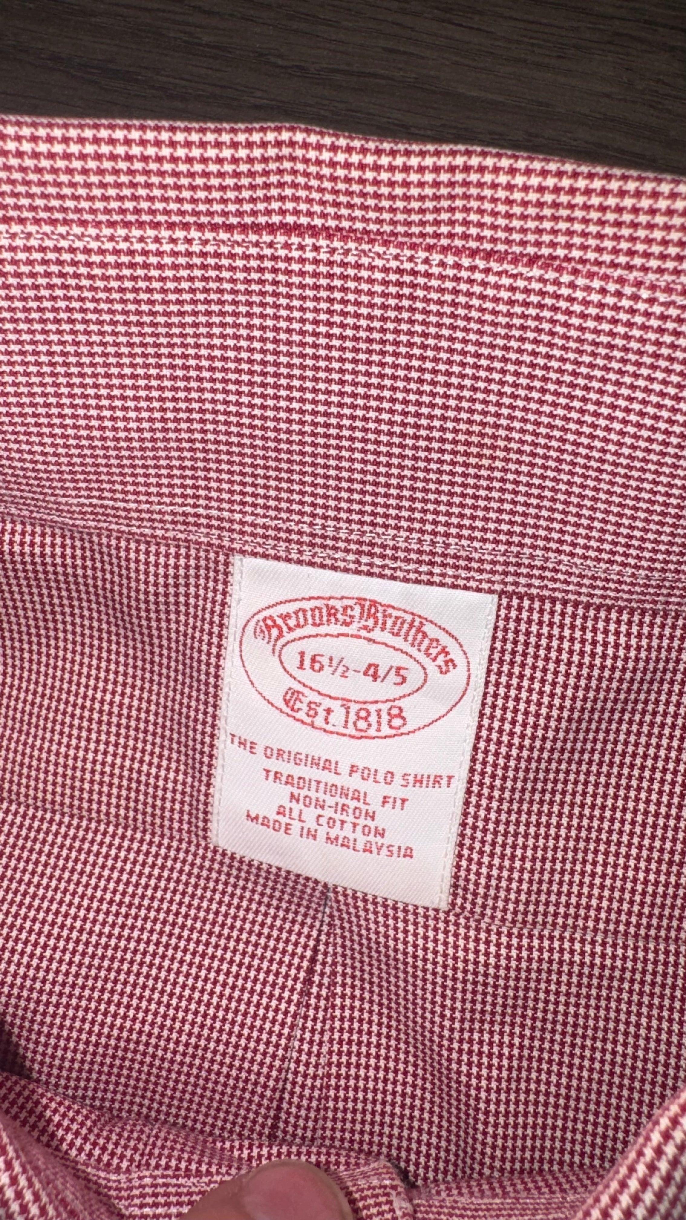 CAMISA BROOKS BROTHERS