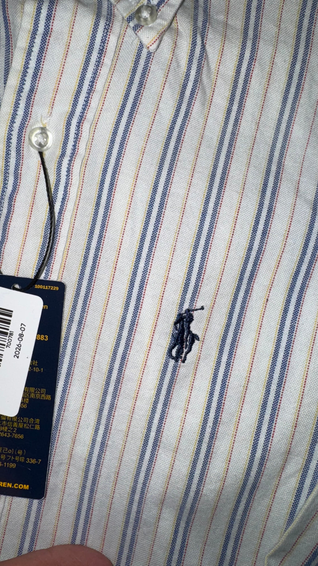 CAMISA NIÑO RALPH LAUREN
