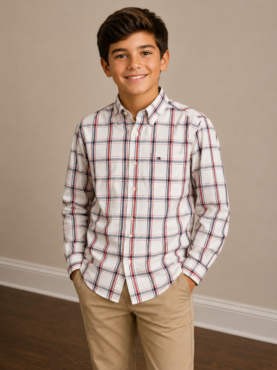 CAMISA NIÑO TOMMY HILFIGER