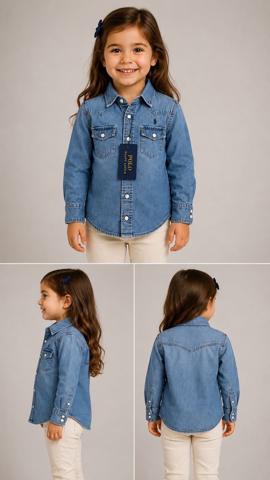 CAMISA NIÑA RALPH LAUREN