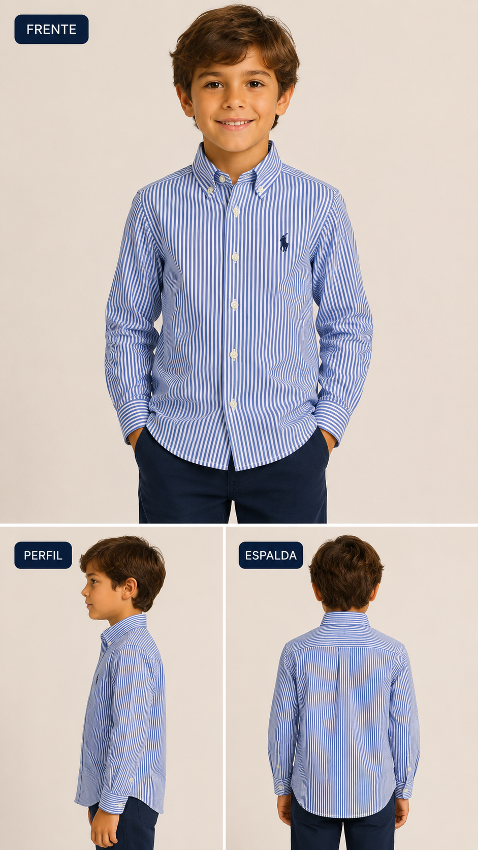 CAMISA NIÑO RALPH LAUREN