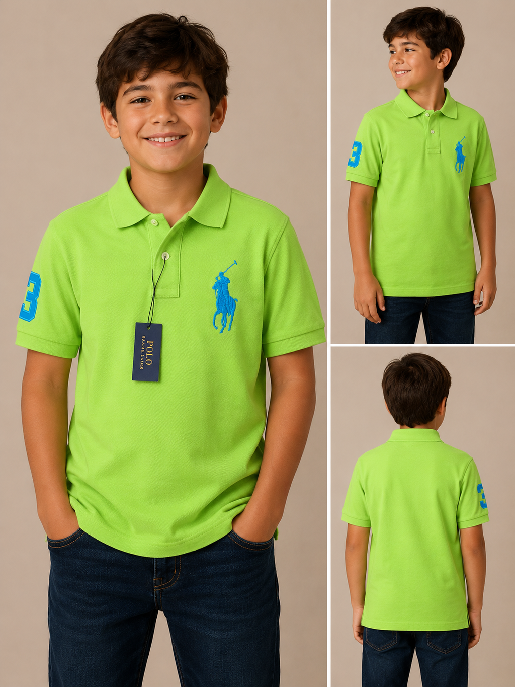 PLAYERA NIÑO RALPH LAUREN