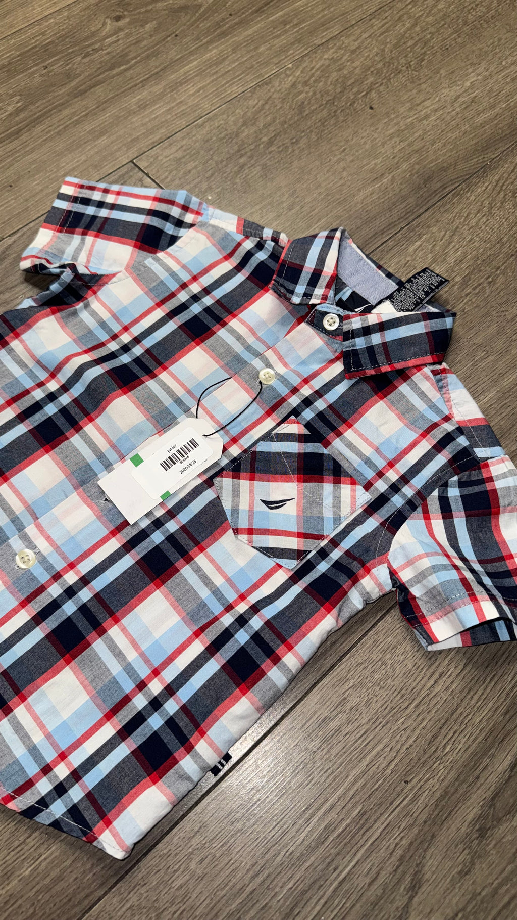 CAMISA NIÑO NÁUTICA