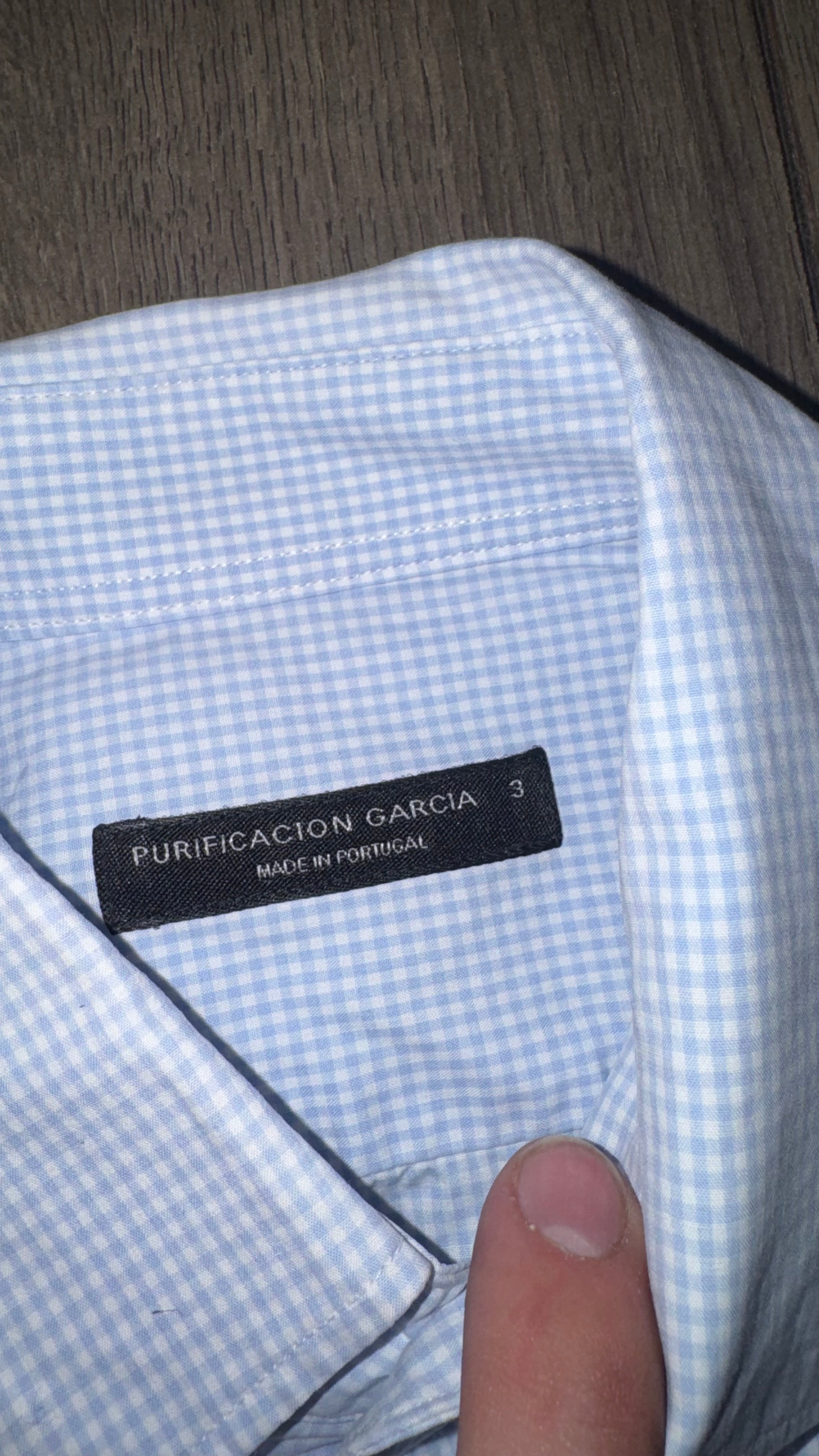 CAMISA PURIFICACIÓN GARCÍA