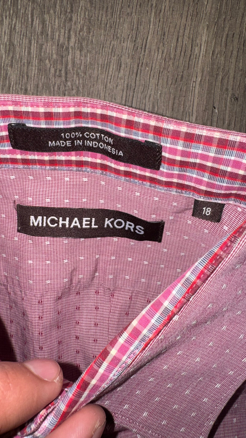 CAMISA NIÑO MICHAEL KORS