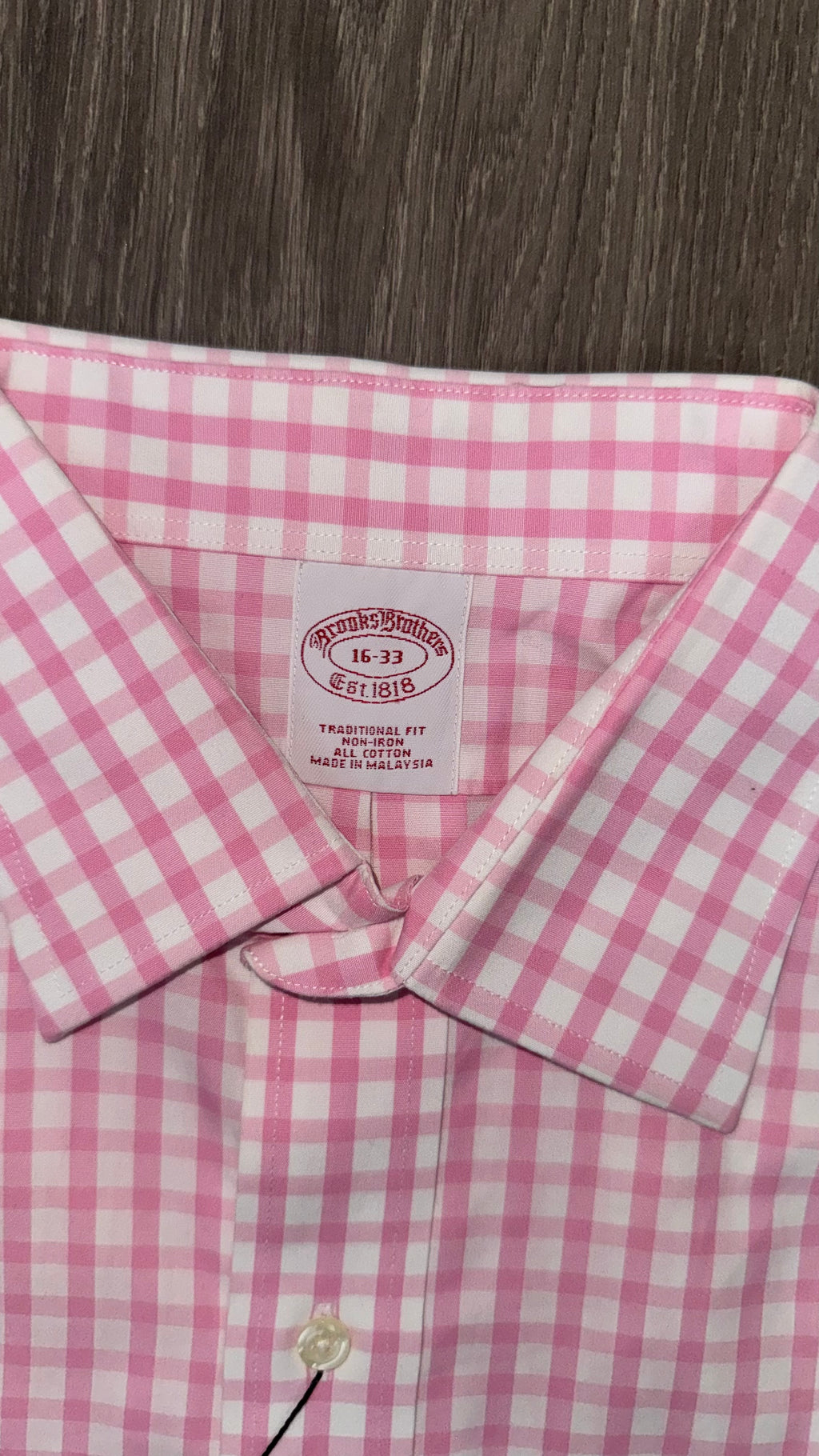 CAMISA BROOKS BROTHERS