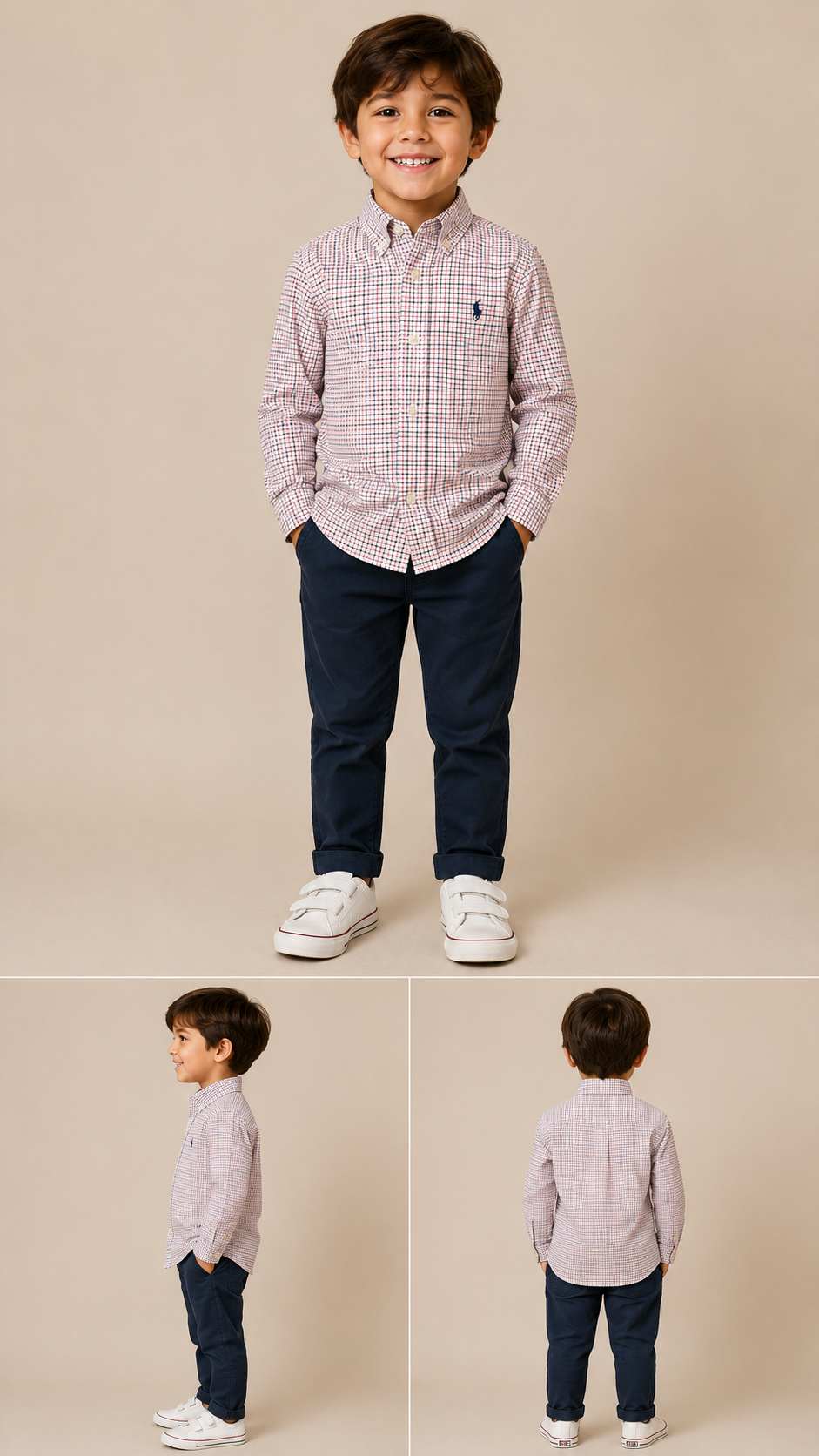 CAMISA NIÑO RALPH LAUREN