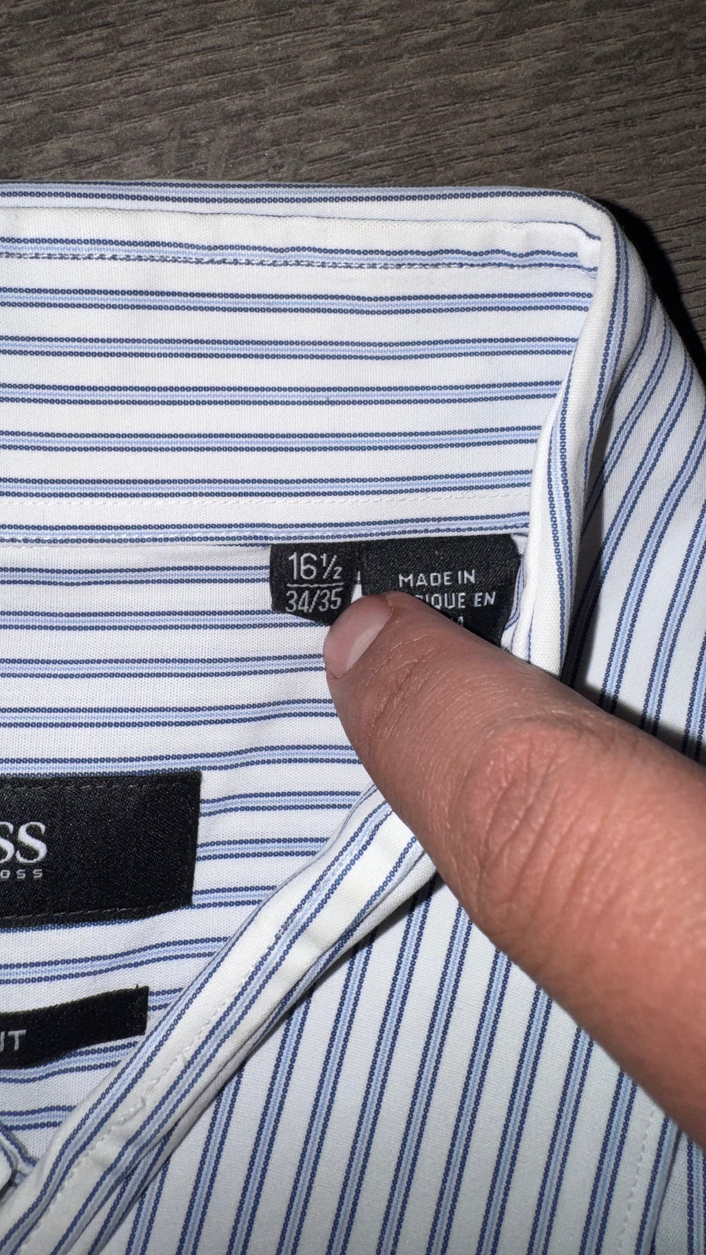 CAMISA HUGO BOSS
