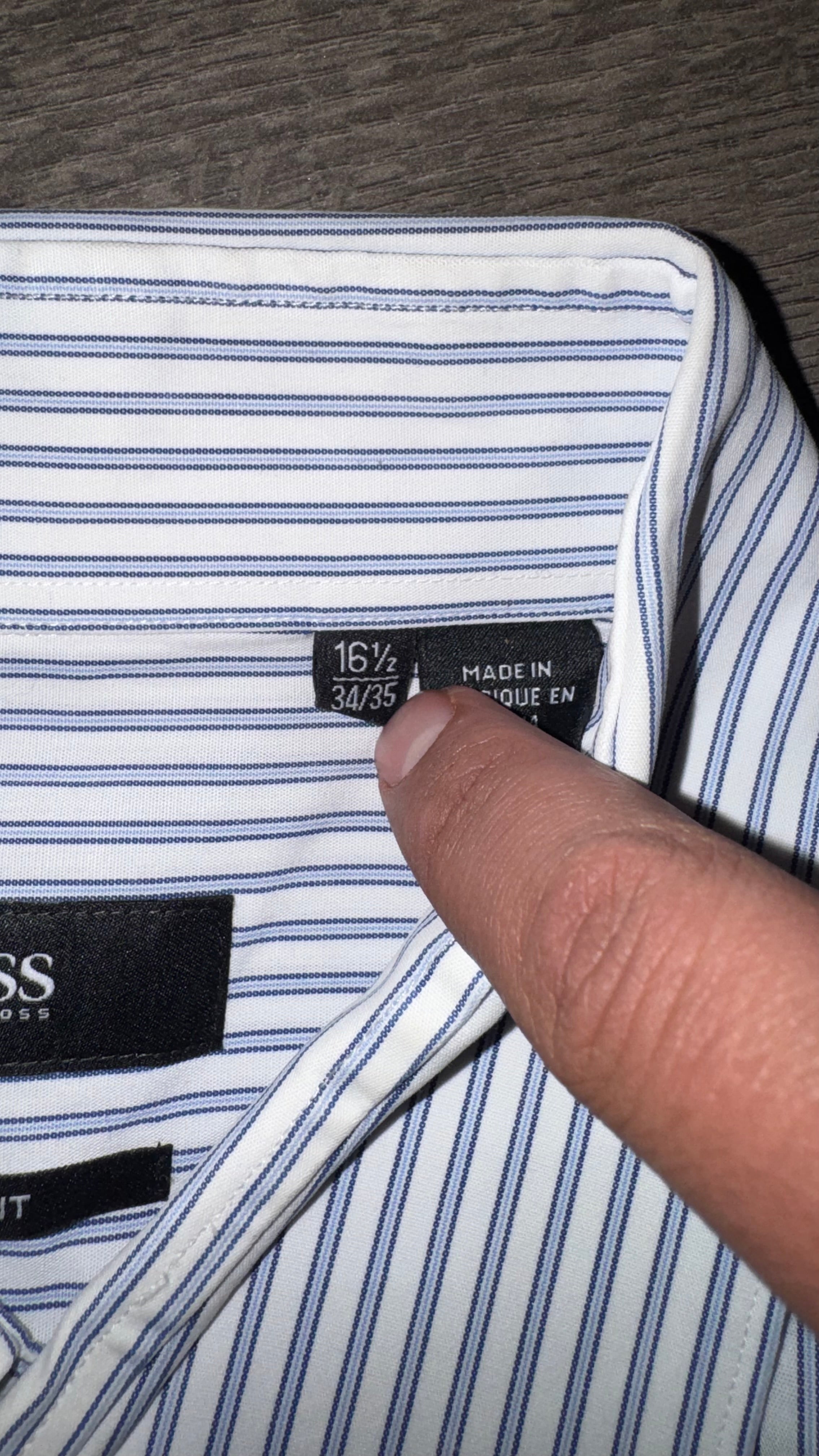 CAMISA HUGO BOSS