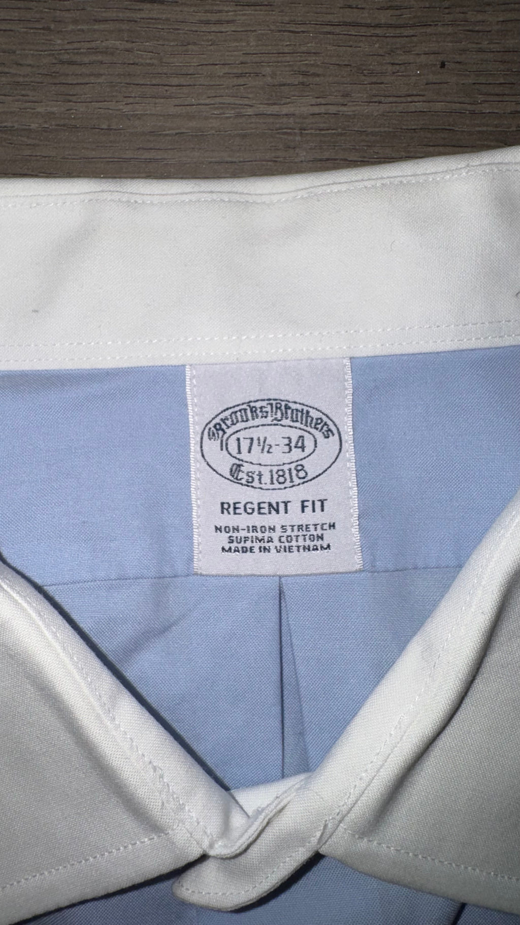 CAMISA BROOKS BROTHERS