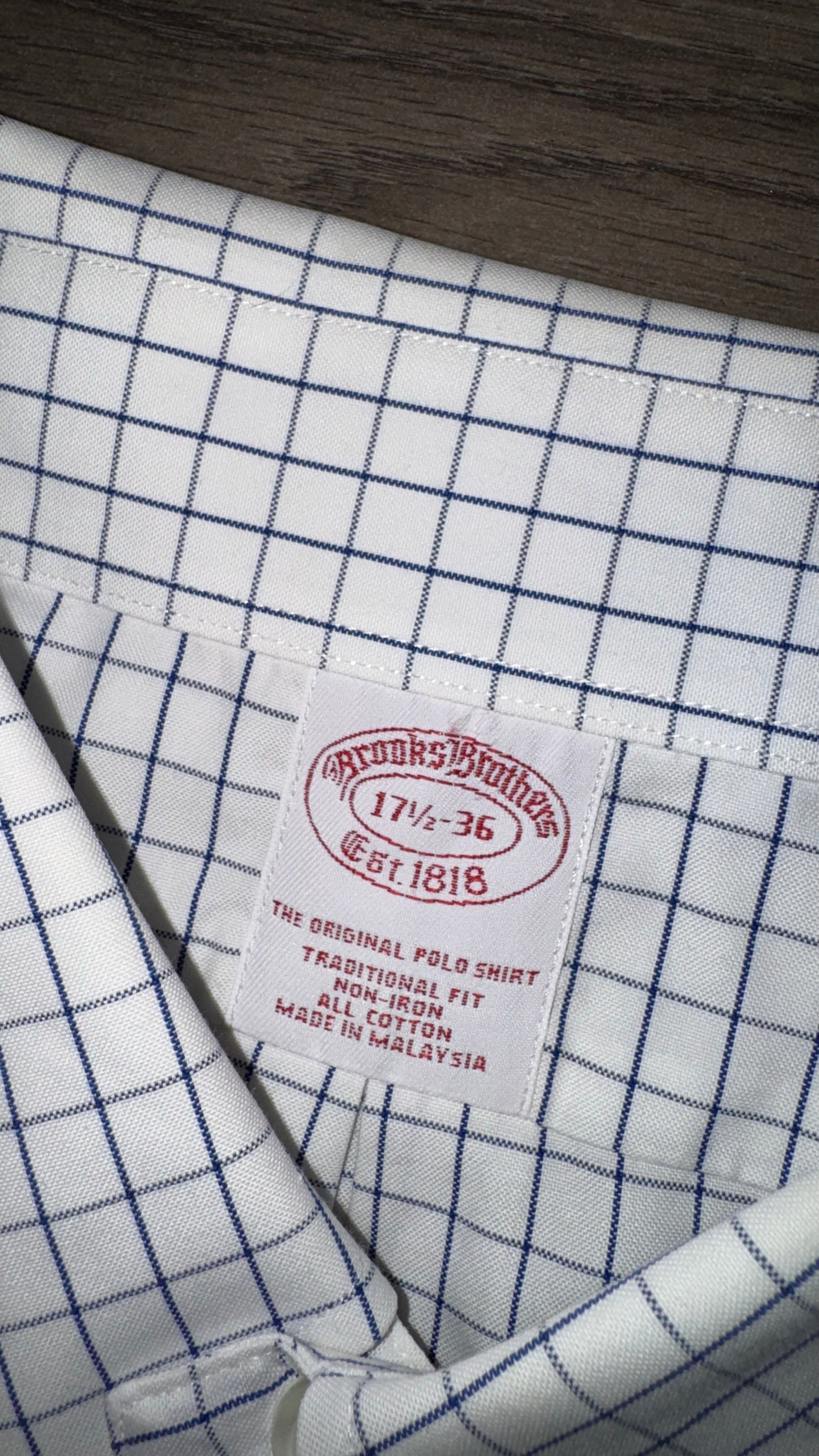 CAMISA BROOKS BROTHERS
