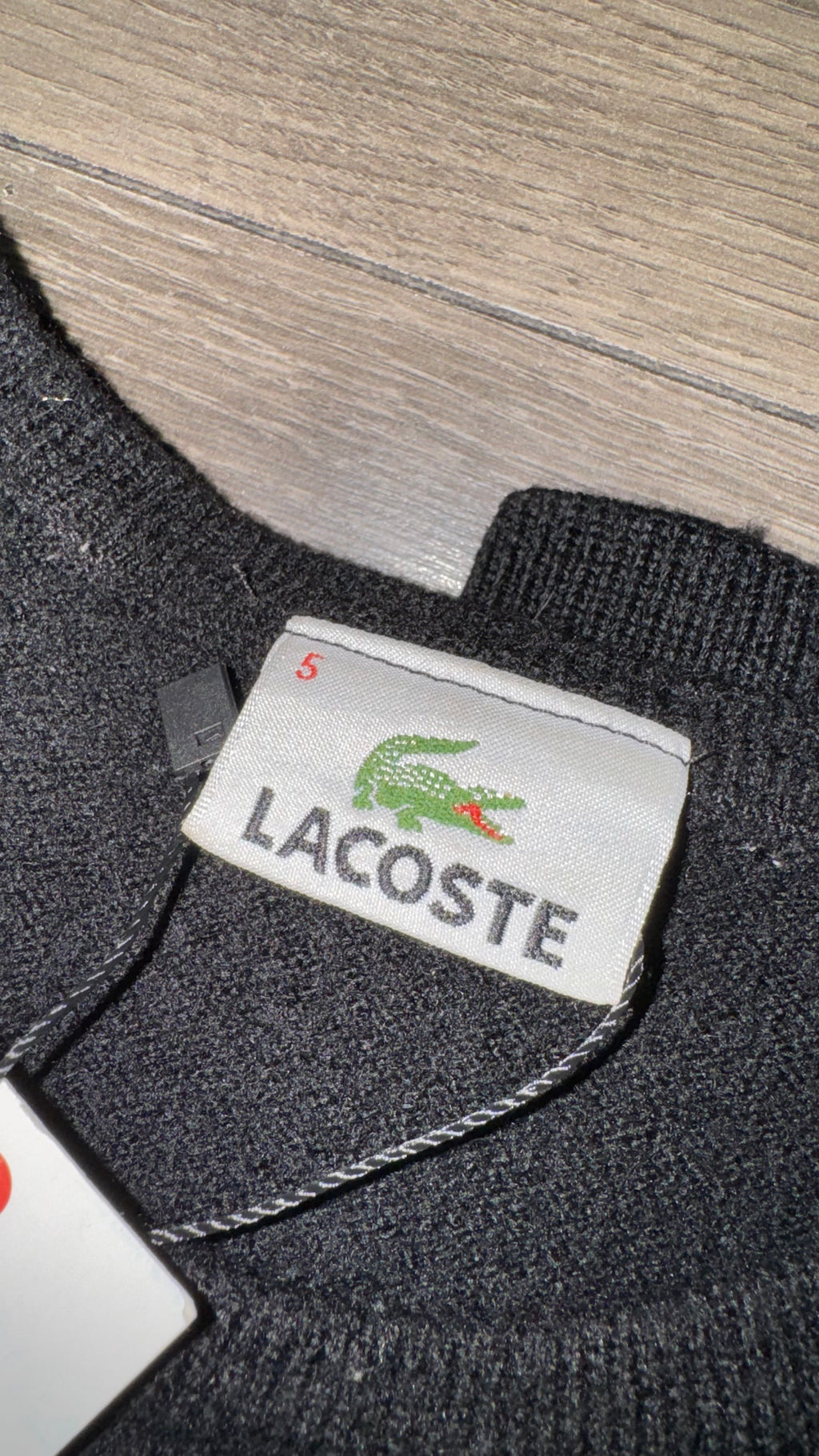SUETER LACOSTE