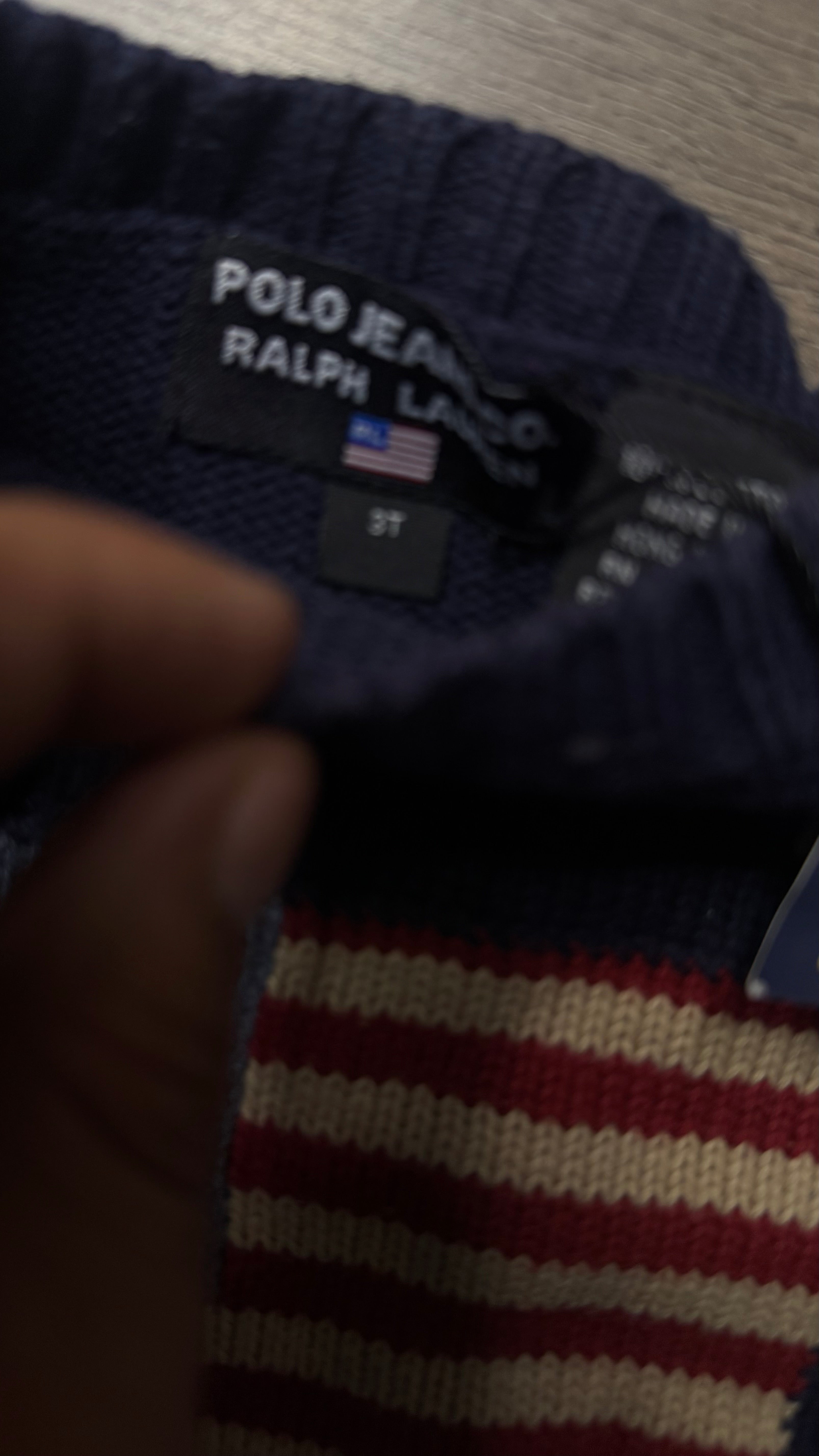SUÉTER NIÑO RALPH LAUREN