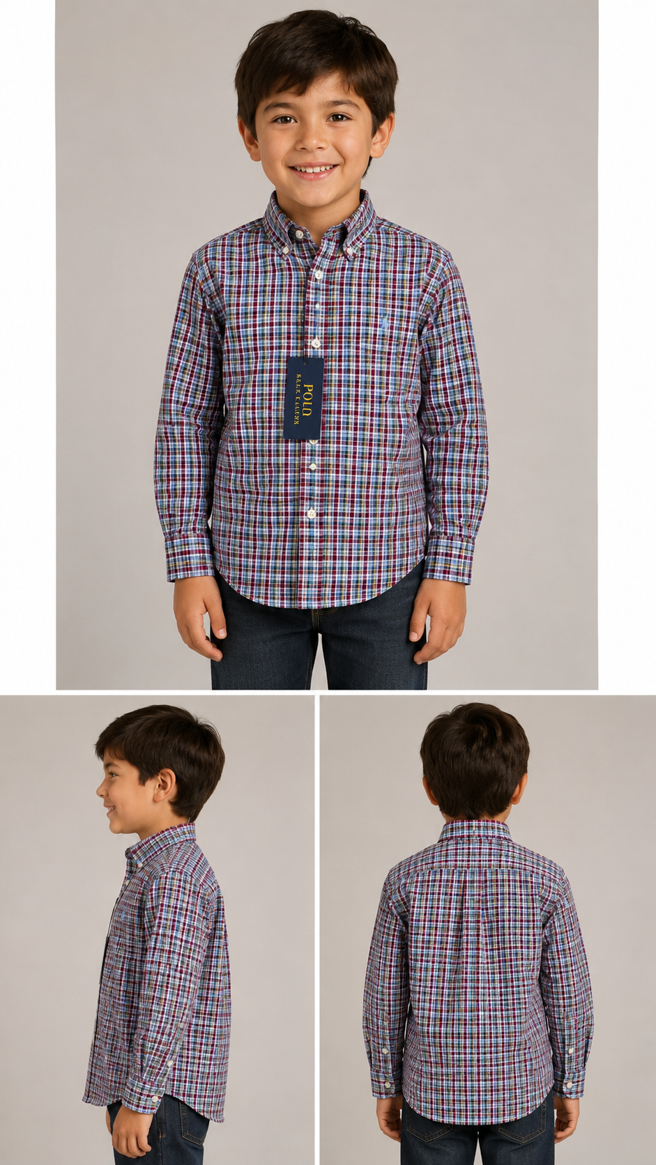 CAMISA NIÑO RALPH LAUREN